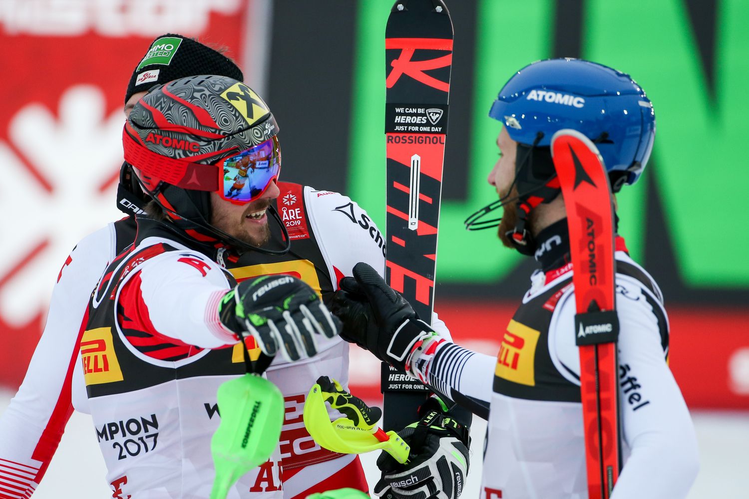 Marcel Hirscher und Marco Schwarz sind Seite an Seite im ÖSV-Team gefahren. 