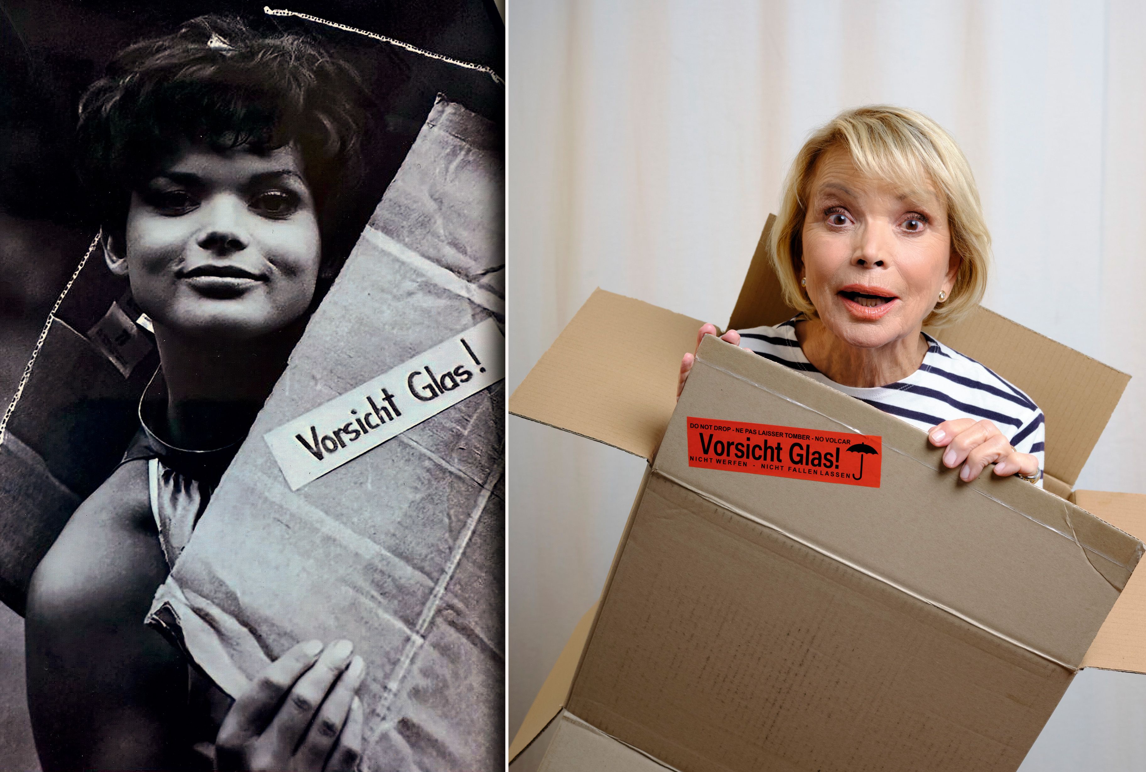 Vorsicht, Glas! Schauspielerin Uschi ist auch nach 50 Jahren stolz auf ihre scharfen Kanten und, dass sie nicht an den Herausforderungen der Branche zerbrochen ist.