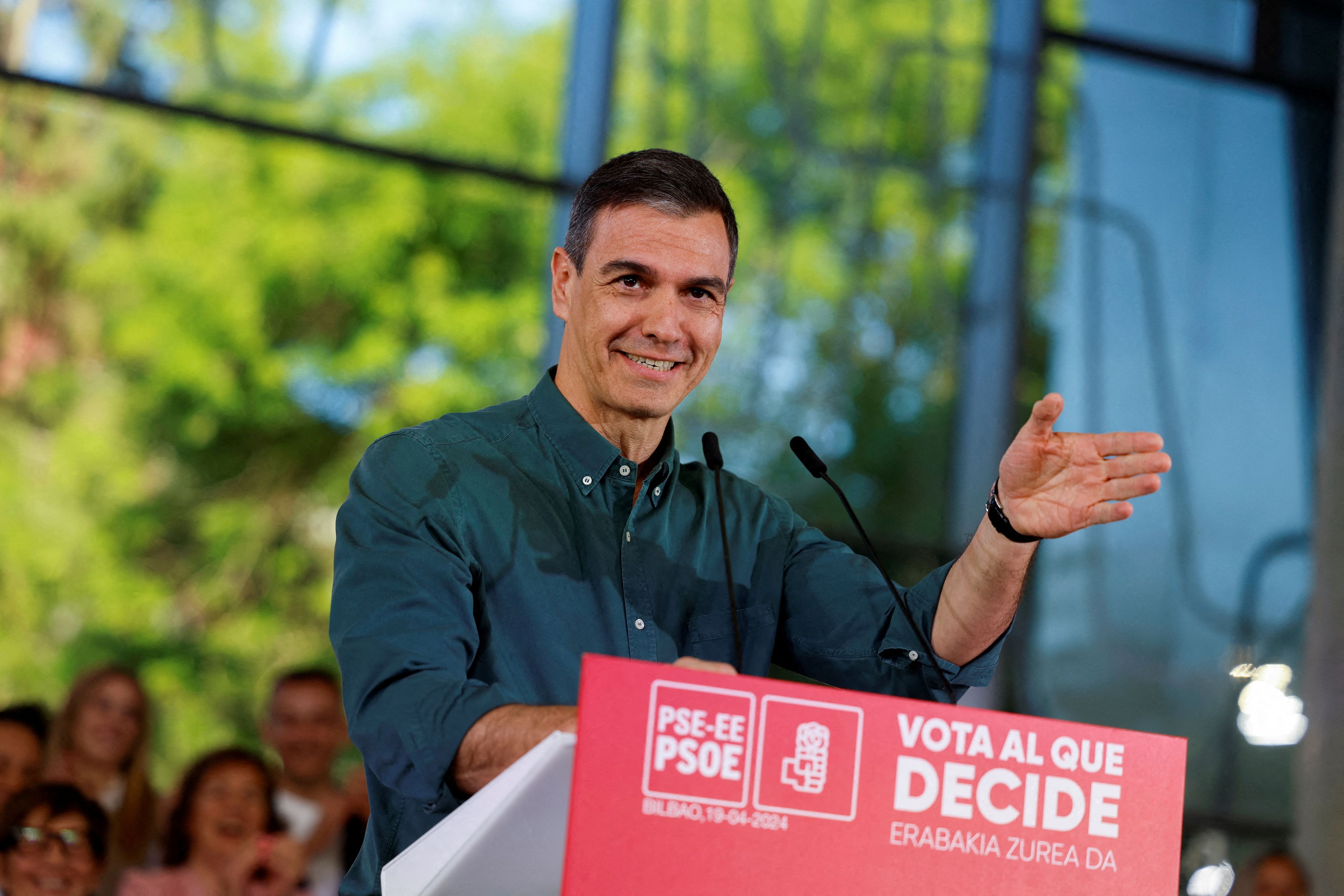 Der spanische Regierungschef Pedro Sanchez hat am Montag seine Entscheidung getroffen.