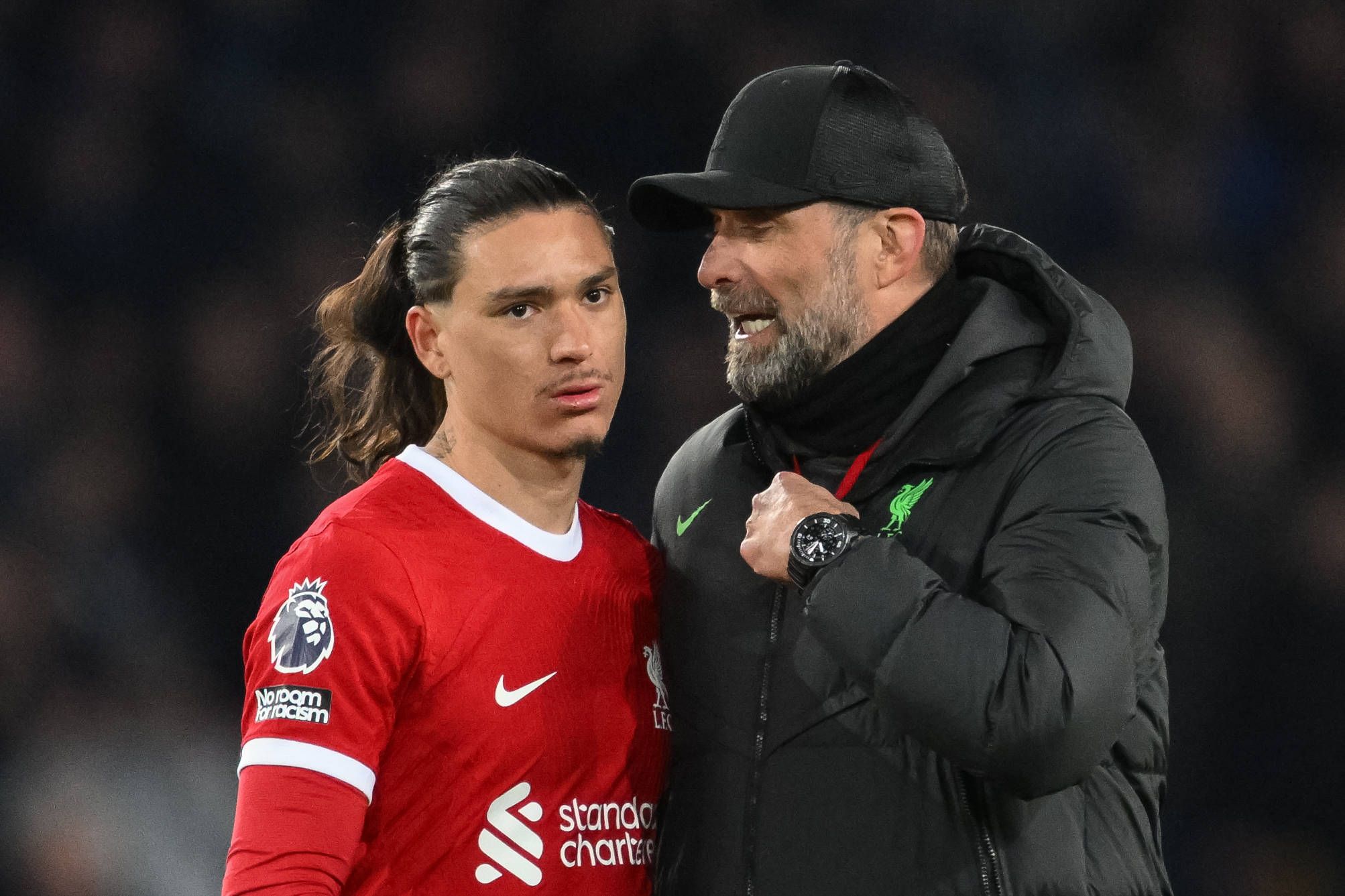 Liverpool-Stürmer Darwin Nunez erntet Kritik.