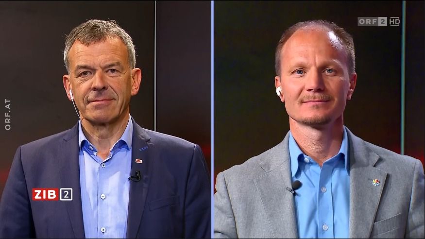 Amtsinhaber gegen Herausforderer: Georg Willi und Johannes Anzengruber in der 