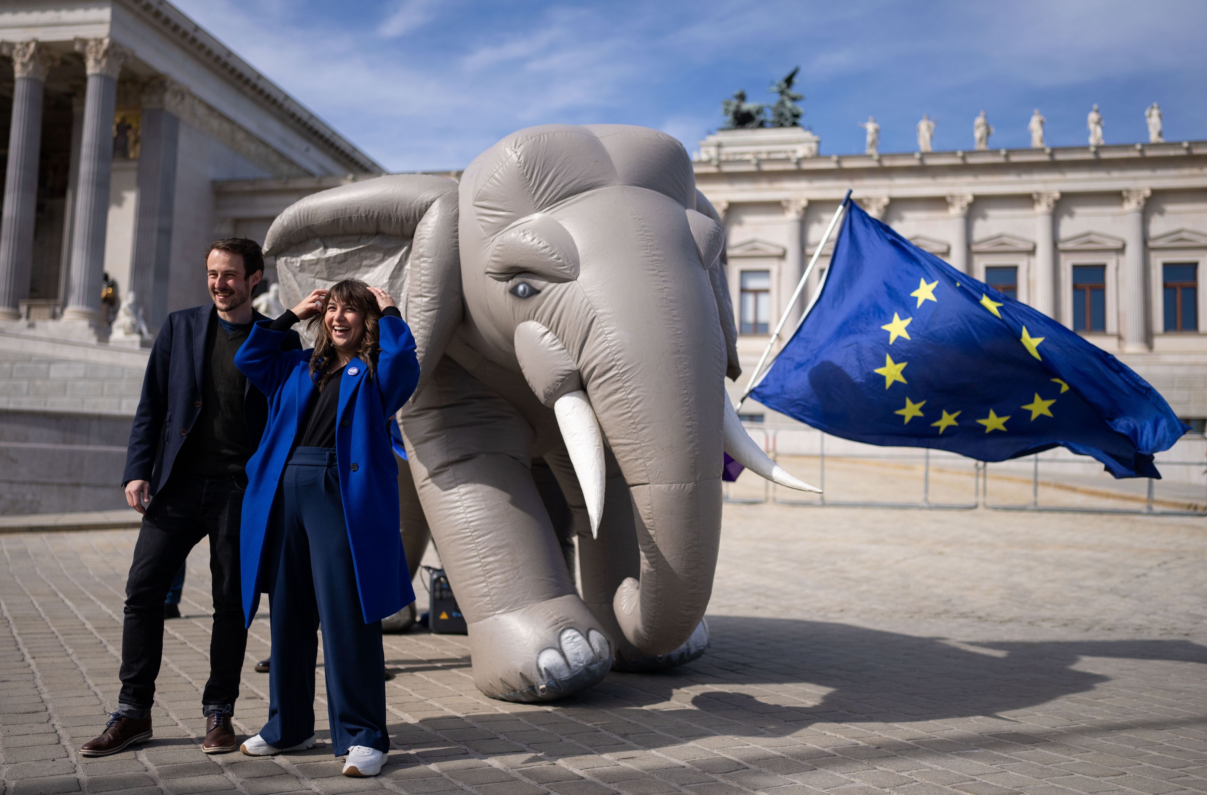 Die paneuropäische Partei Volt könnte aufgrund eines Gewinnspiels jetzt angezeigt werden. (Archivbild)