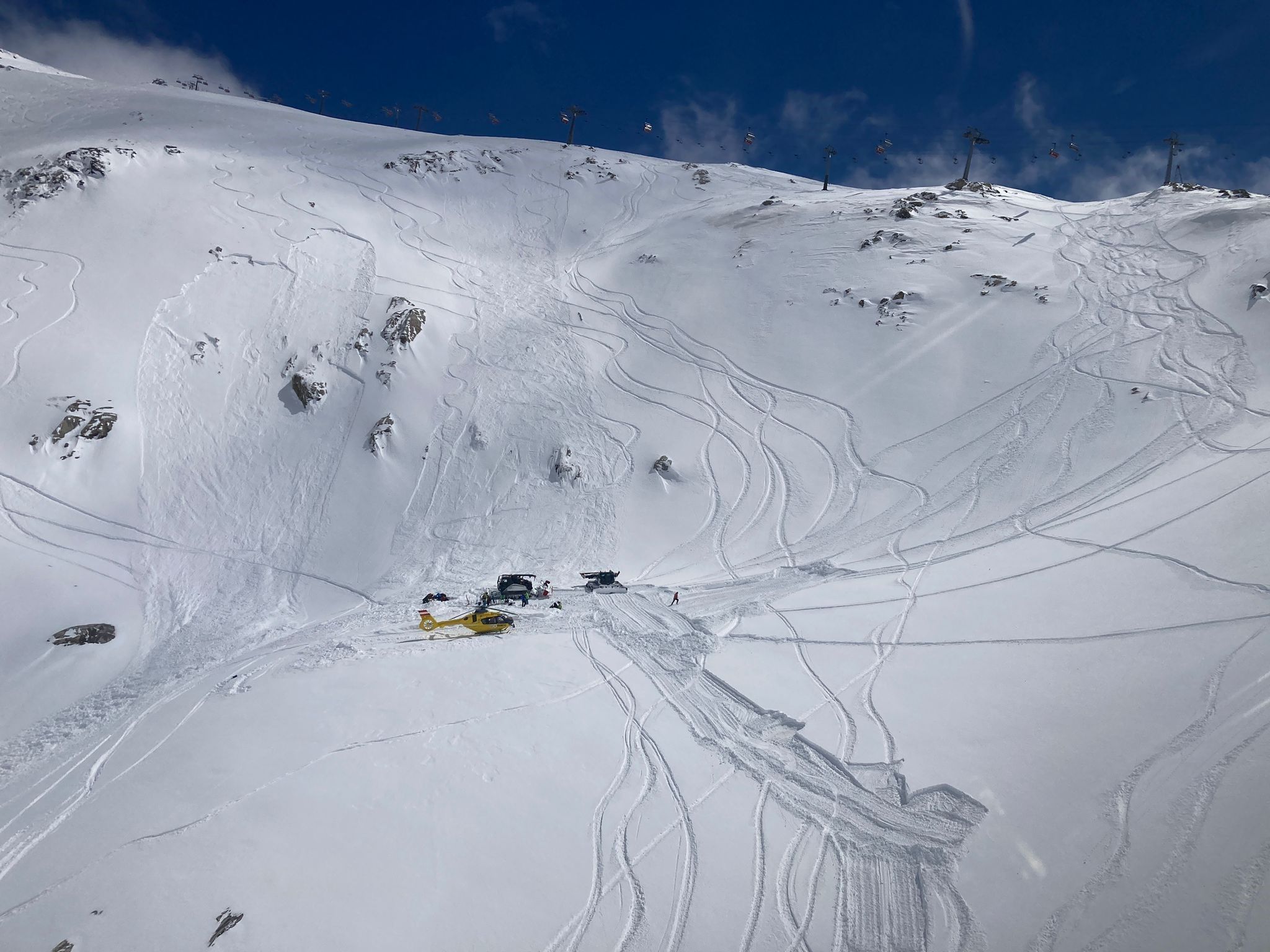 Der Verunfallte konnte reanimiert werden.