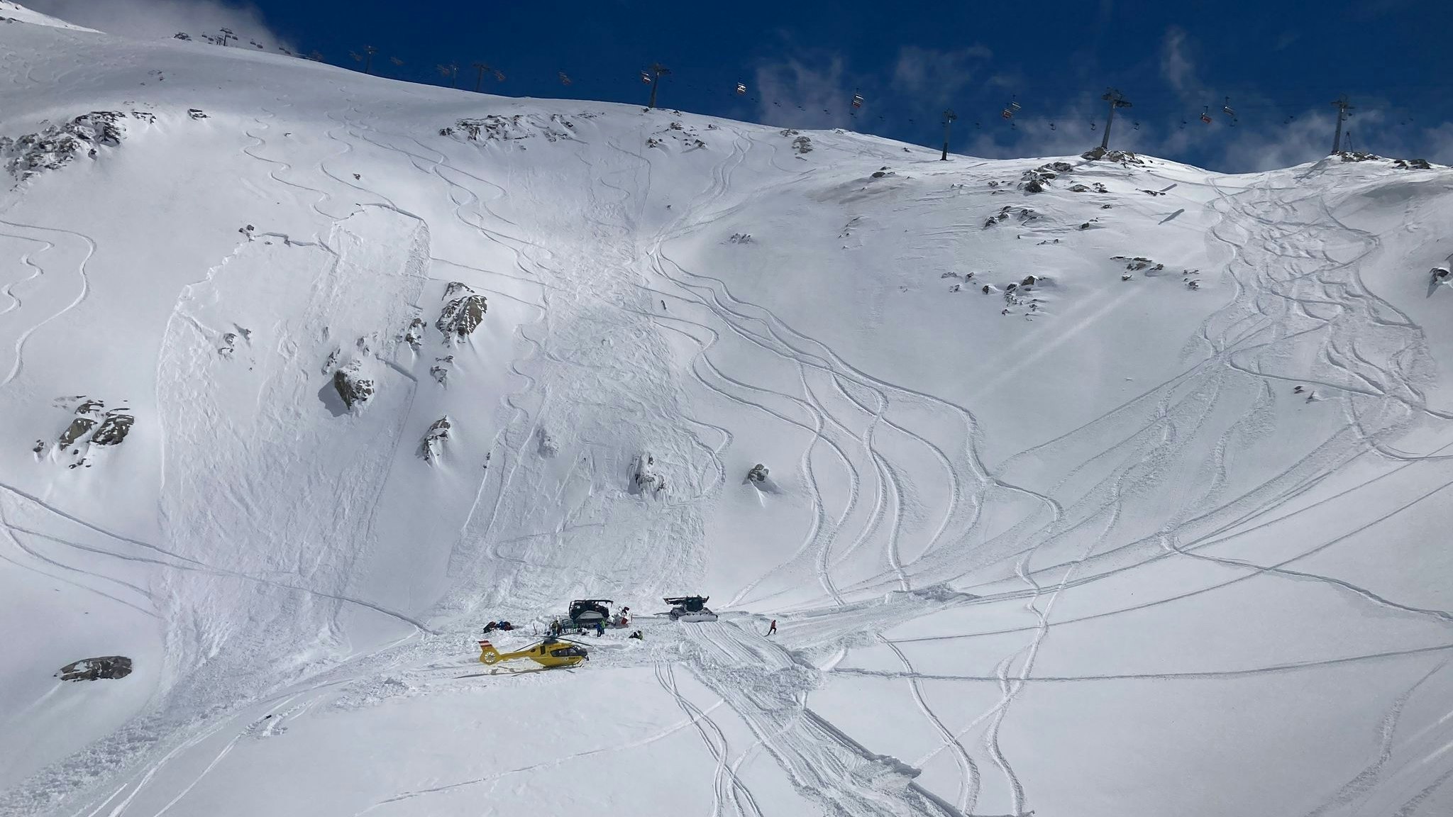 Der Verunfallte konnte reanimiert werden.