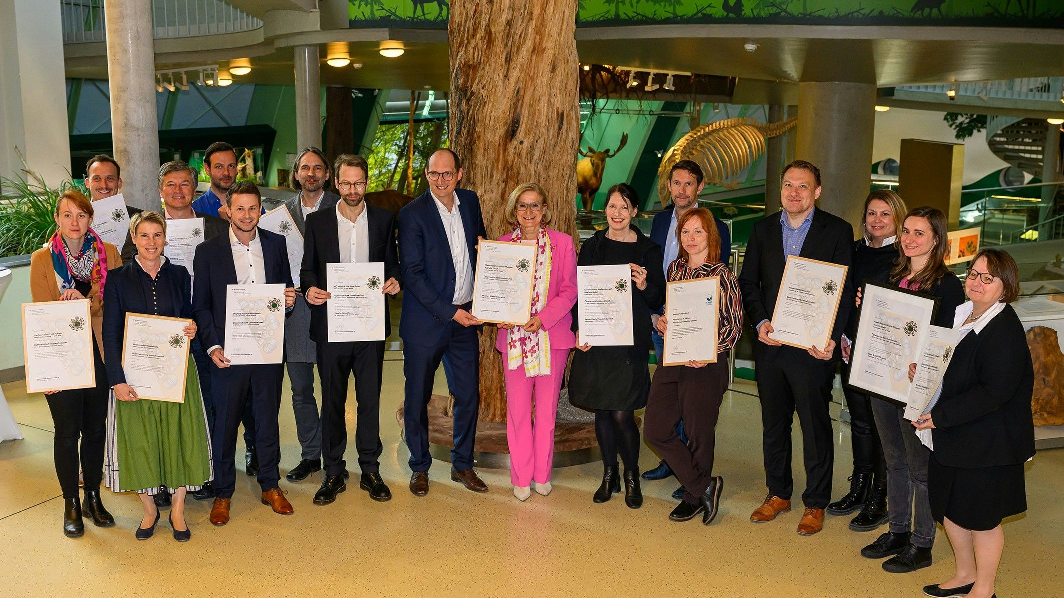 Die NÖKU zertifizierte 19 Kulturbetriebe in Niederösterreich