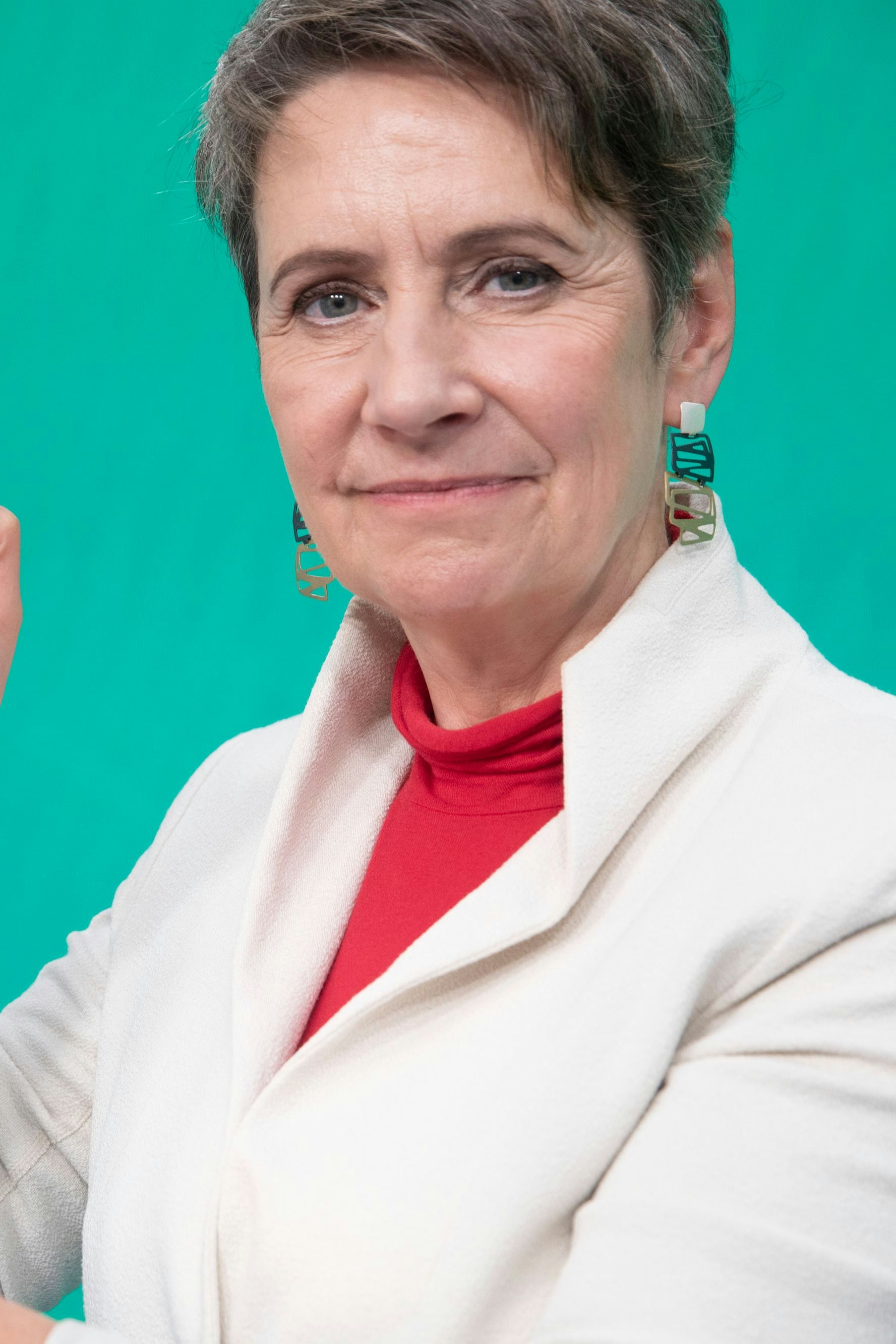Wir sind alle als Privatpersonen hier, wir sind keine Berufspolitiker": Sabine Herlitschka, Vorstandsvorsitzende von Infineon