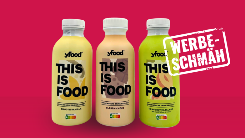 yFood-Trinkmahlzeiten sollen das neue Reb Bull werden. Für Konsumentenschützer sind sie der Schmäh des Monats.