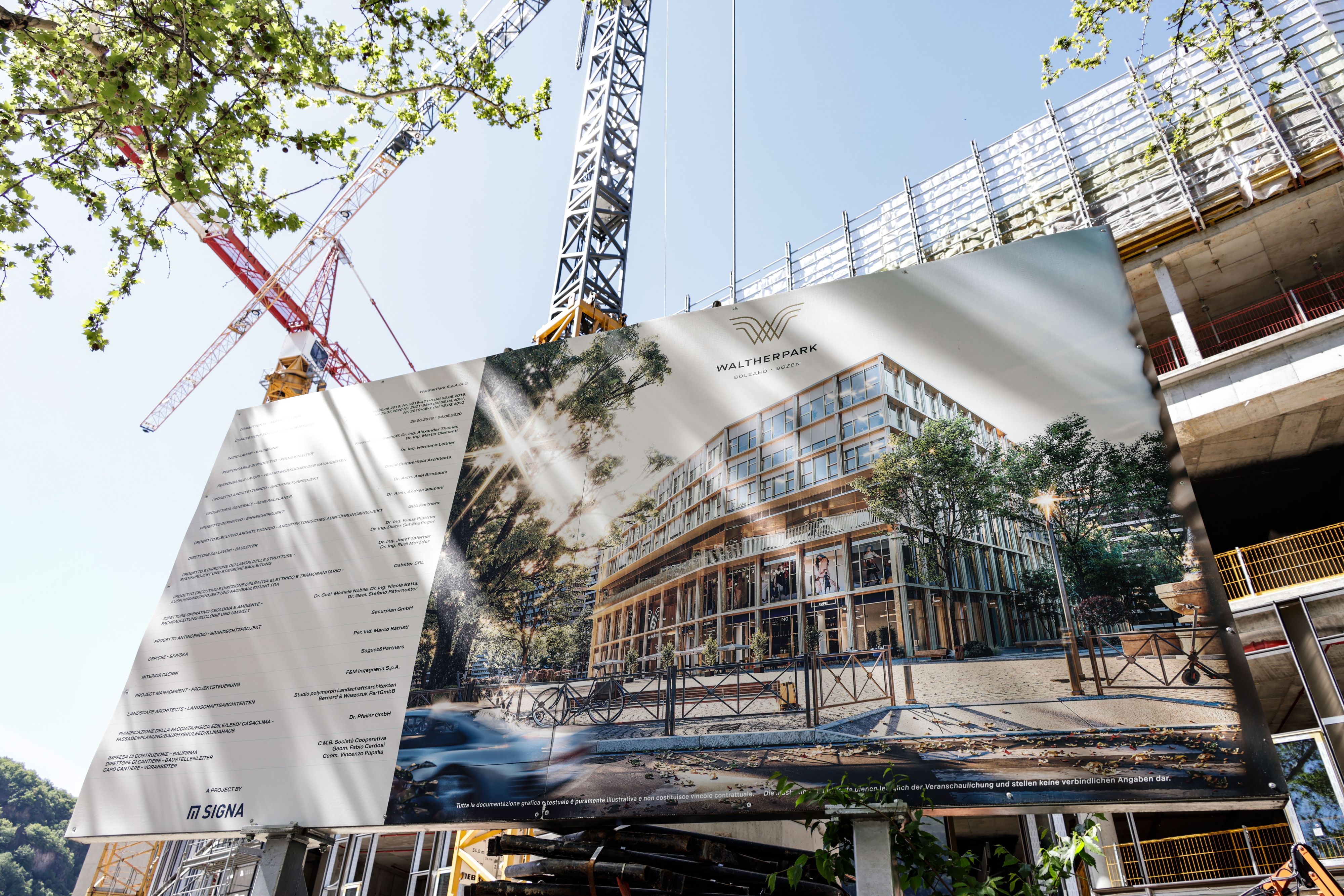 Der WaltherPark ist ein Mega-Bauvorhaben im Innenstadtbereich der Südtiroler Landeshauptstadt Bozen.