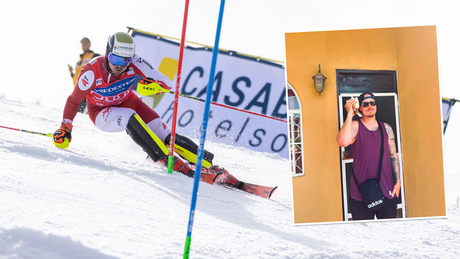 Ski-Star Manuel Feller ließ es sich nach der Saison in Jamaika gut gehen.