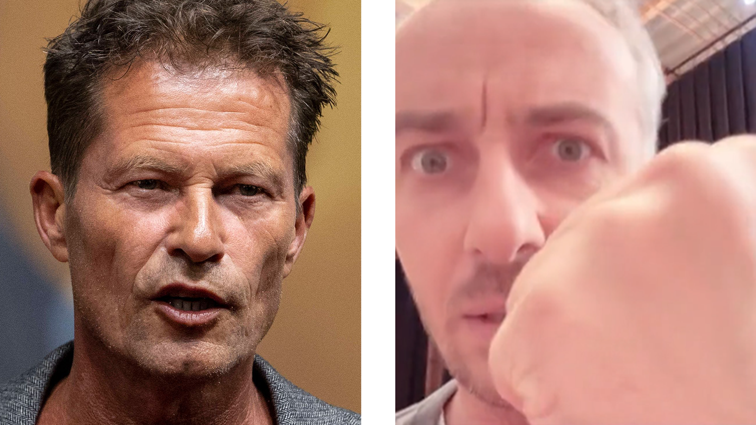 Jan Böhmermann kontert auf seinem Instagram-Profil die Gewaltandrohung von Til Schweiger. Mit einer Gegendarstellung macht er sich über ihn lustig.