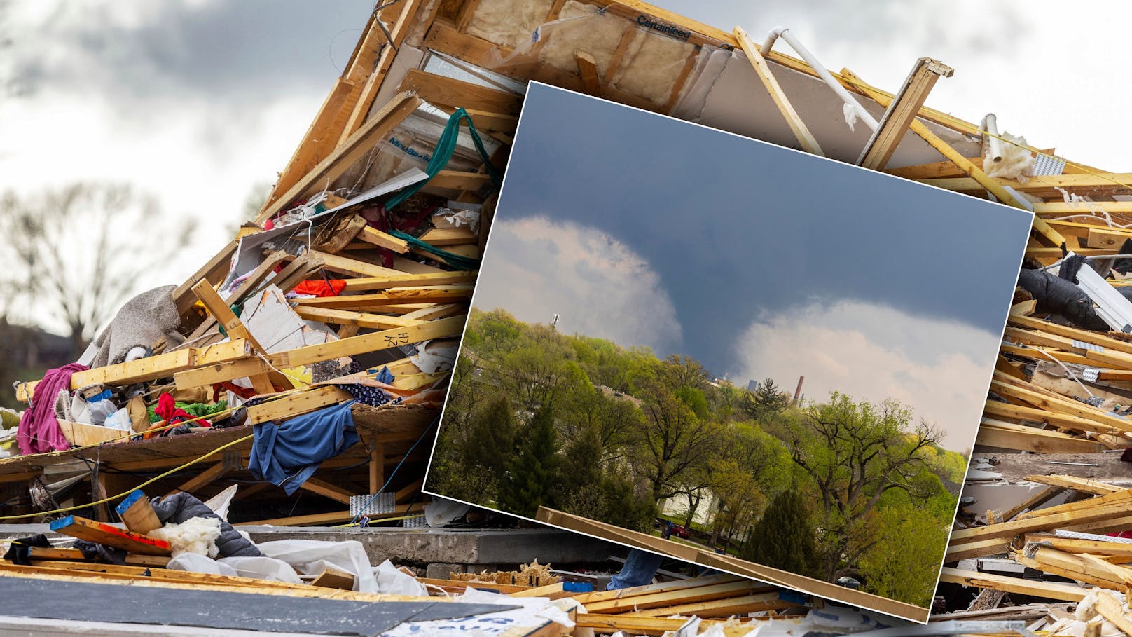 Verheerende Schäden! Tornado-Serie fegt durch die USA