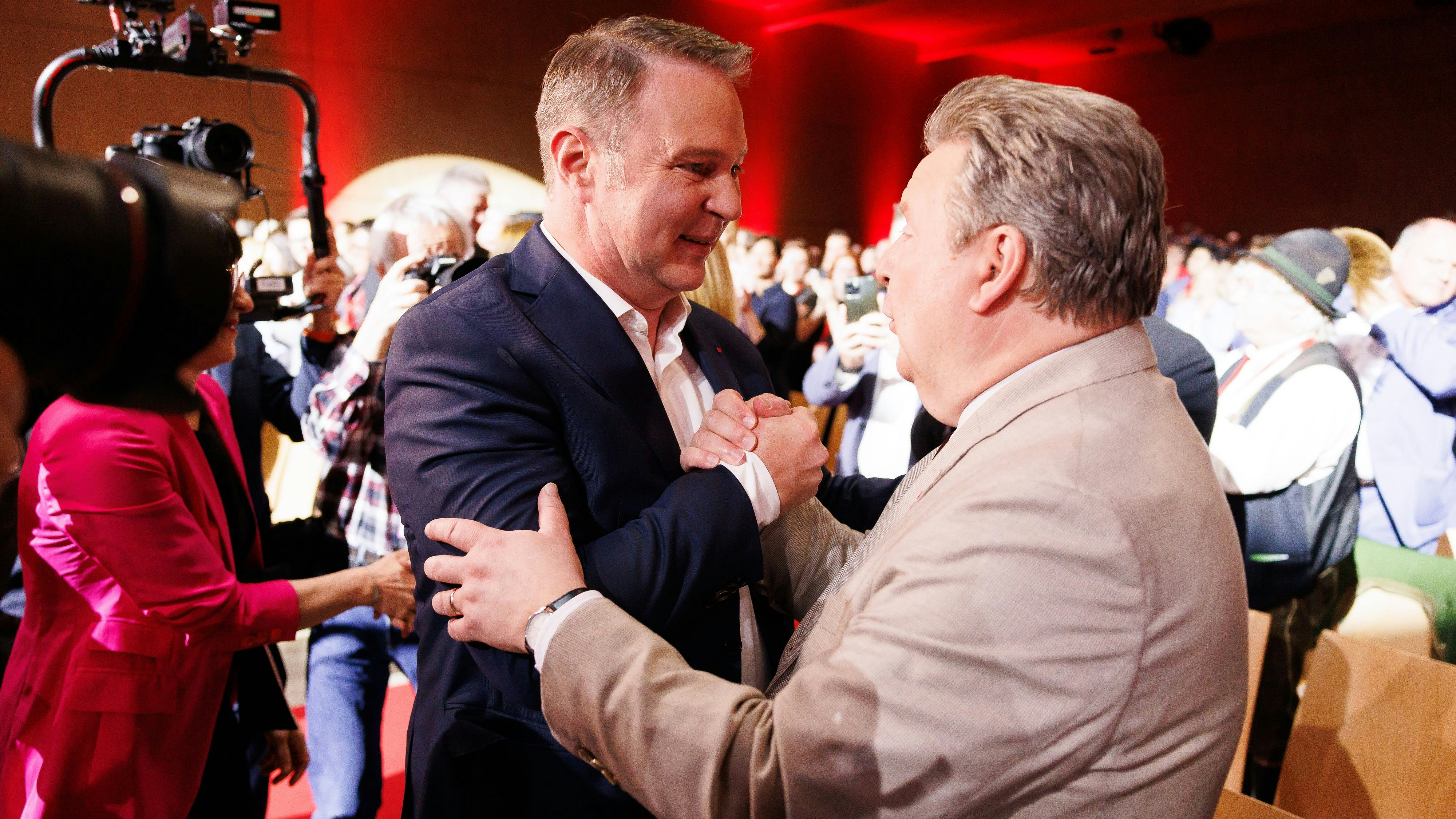 Das momentane Machtzentrum der SPÖ: Bundesparteivorsitzender Andreas Babler mit Wiens Bürgermeister Michael Ludwig 