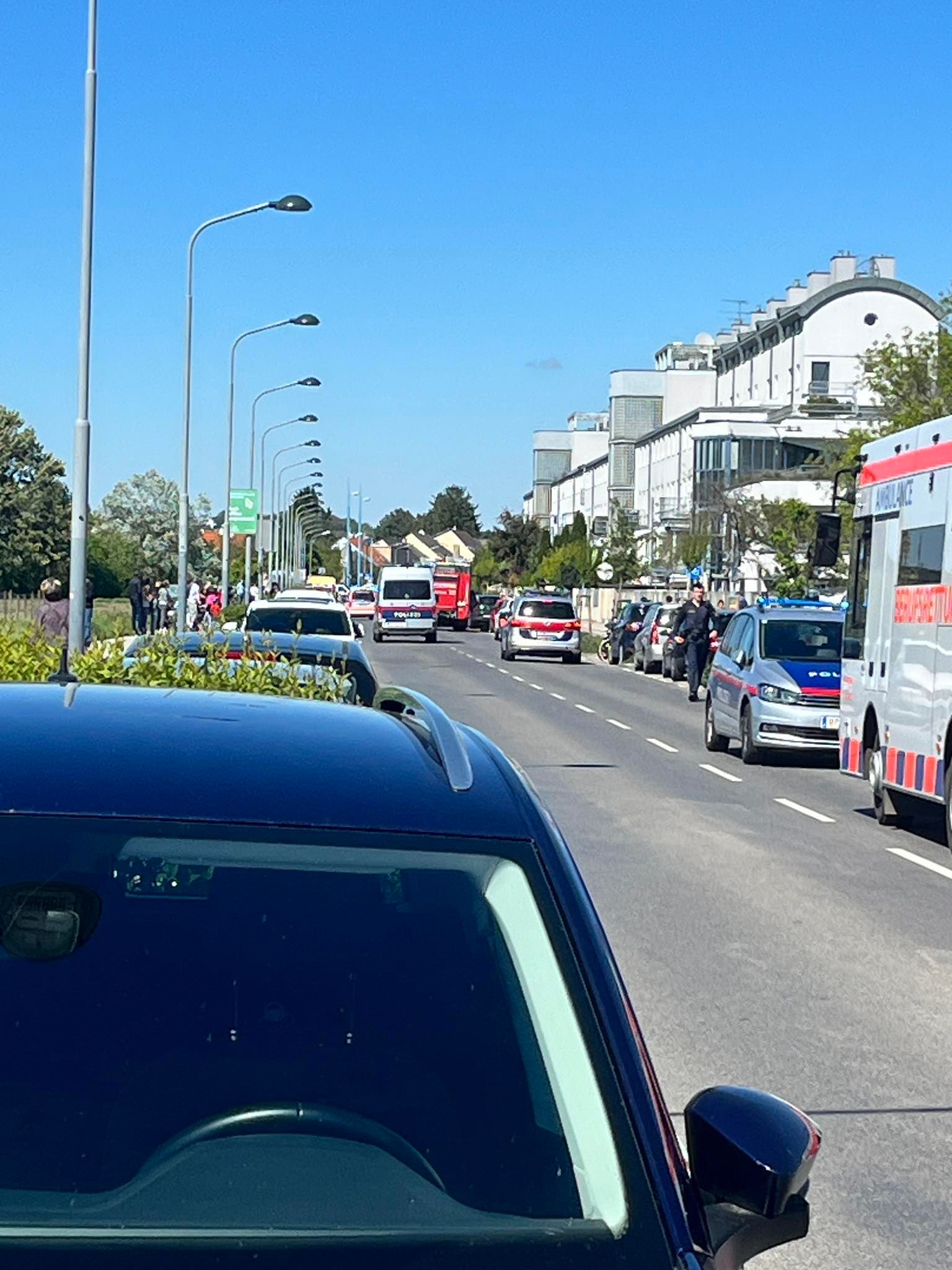 Großeinsatz in Wien-Floridsdorf nach Gasexplosion