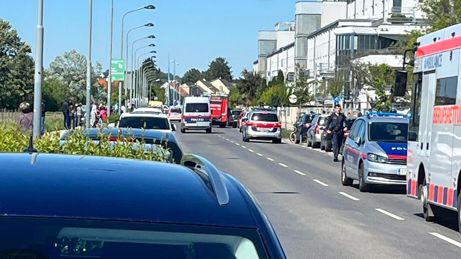 Großeinsatz in Wien-Floridsdorf nach Gasexplosion
