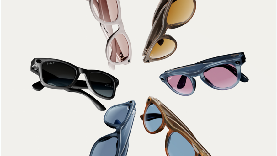 Die "Skyler Meta" gibt es in verschiedenen Farben und hat das berühmte Ray-Ban Design.