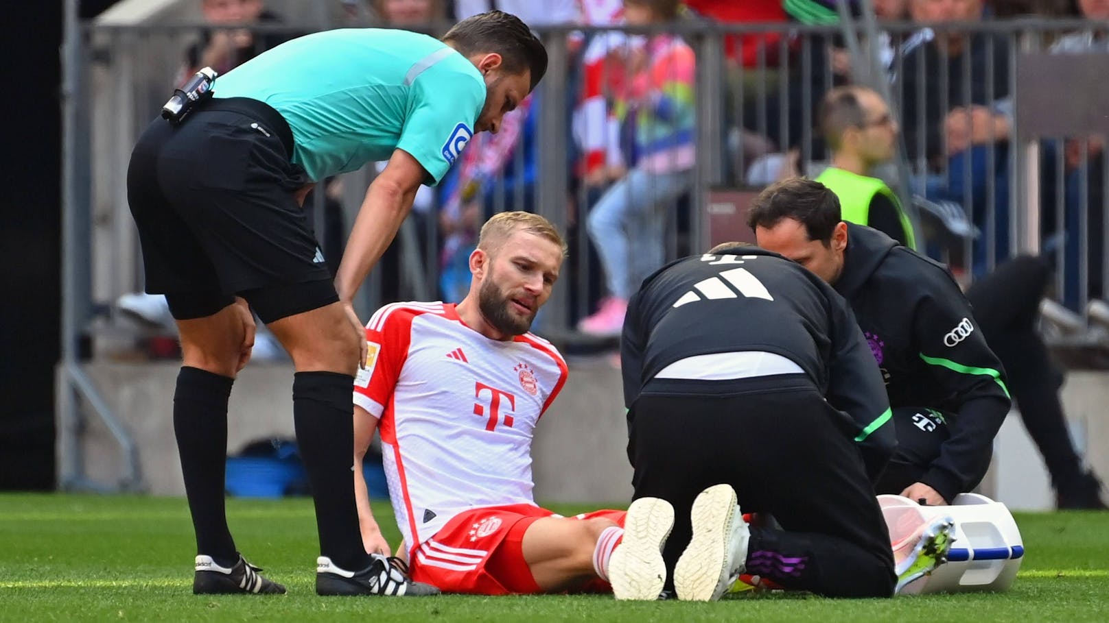 Assist, dann verletzt! Zittern um Bayern-Star Laimer