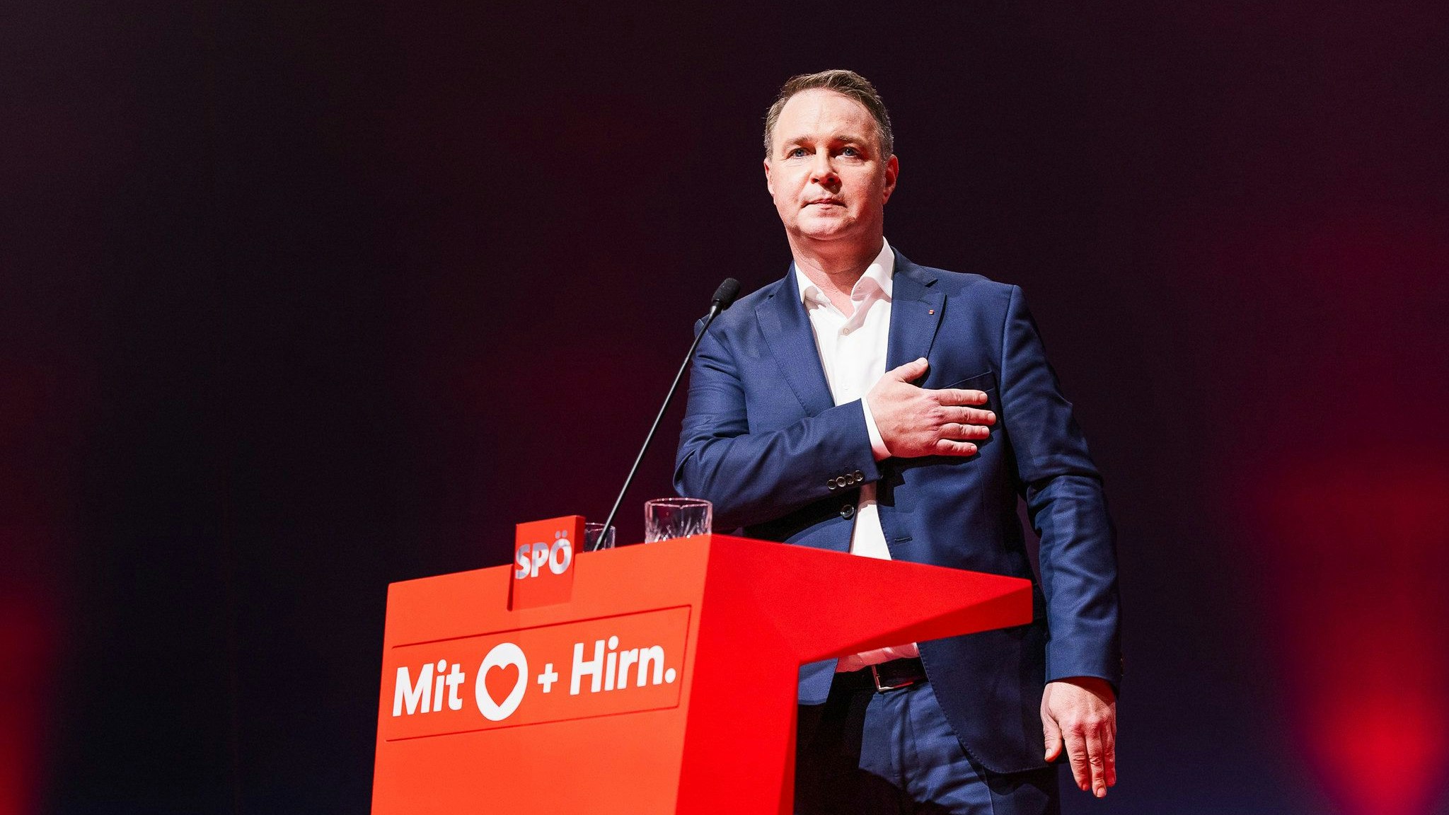 Hat in die Spur gefunden: Andreas Babler