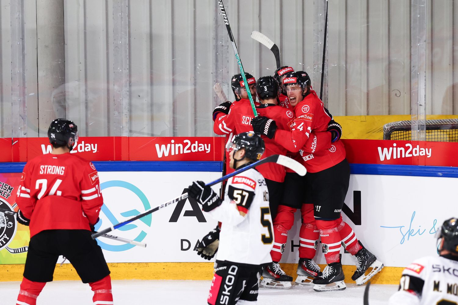 Österreich gewinnt gegen Deutschland