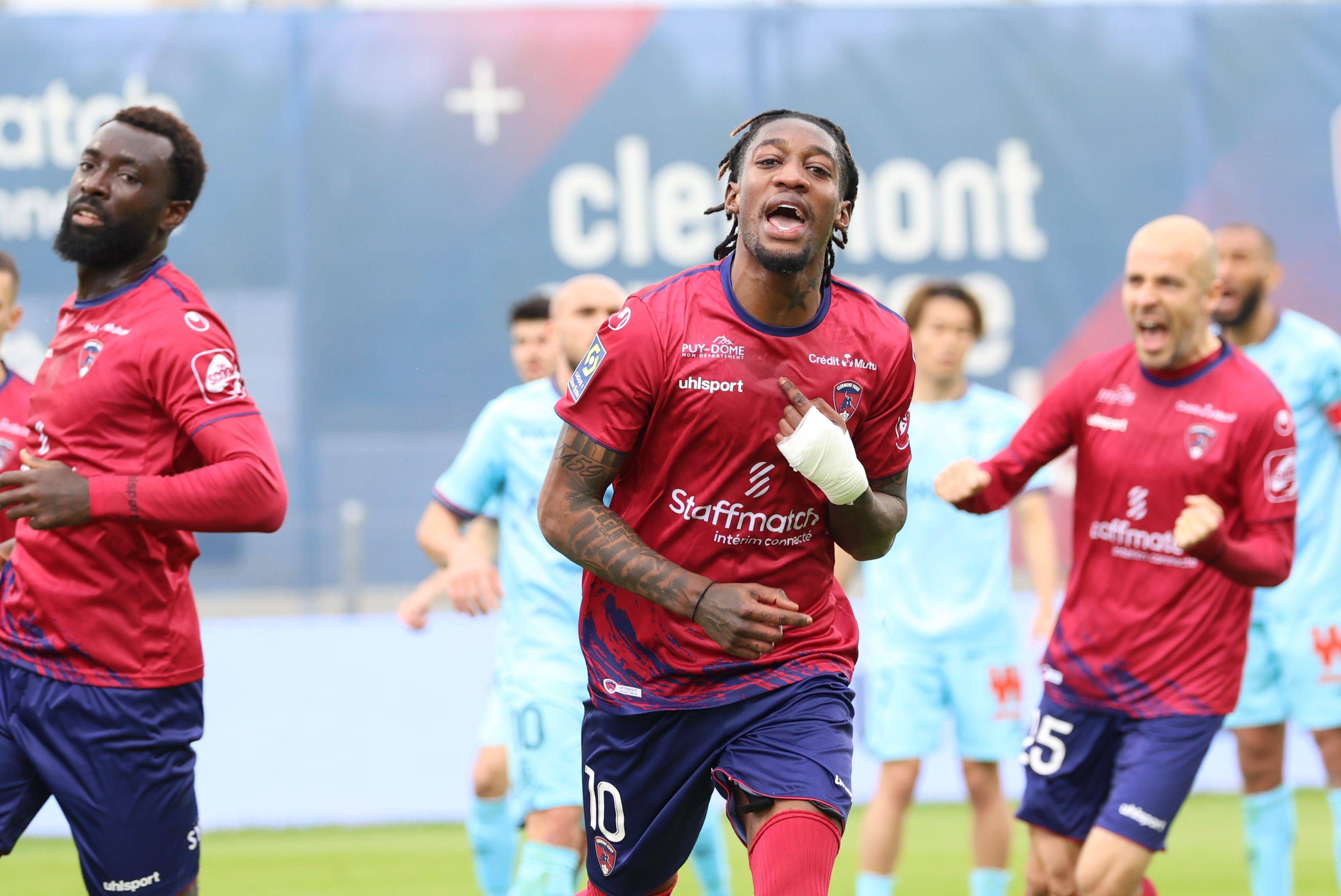 Muhammed Cham schnürt einen Doppelpack für Clermont.