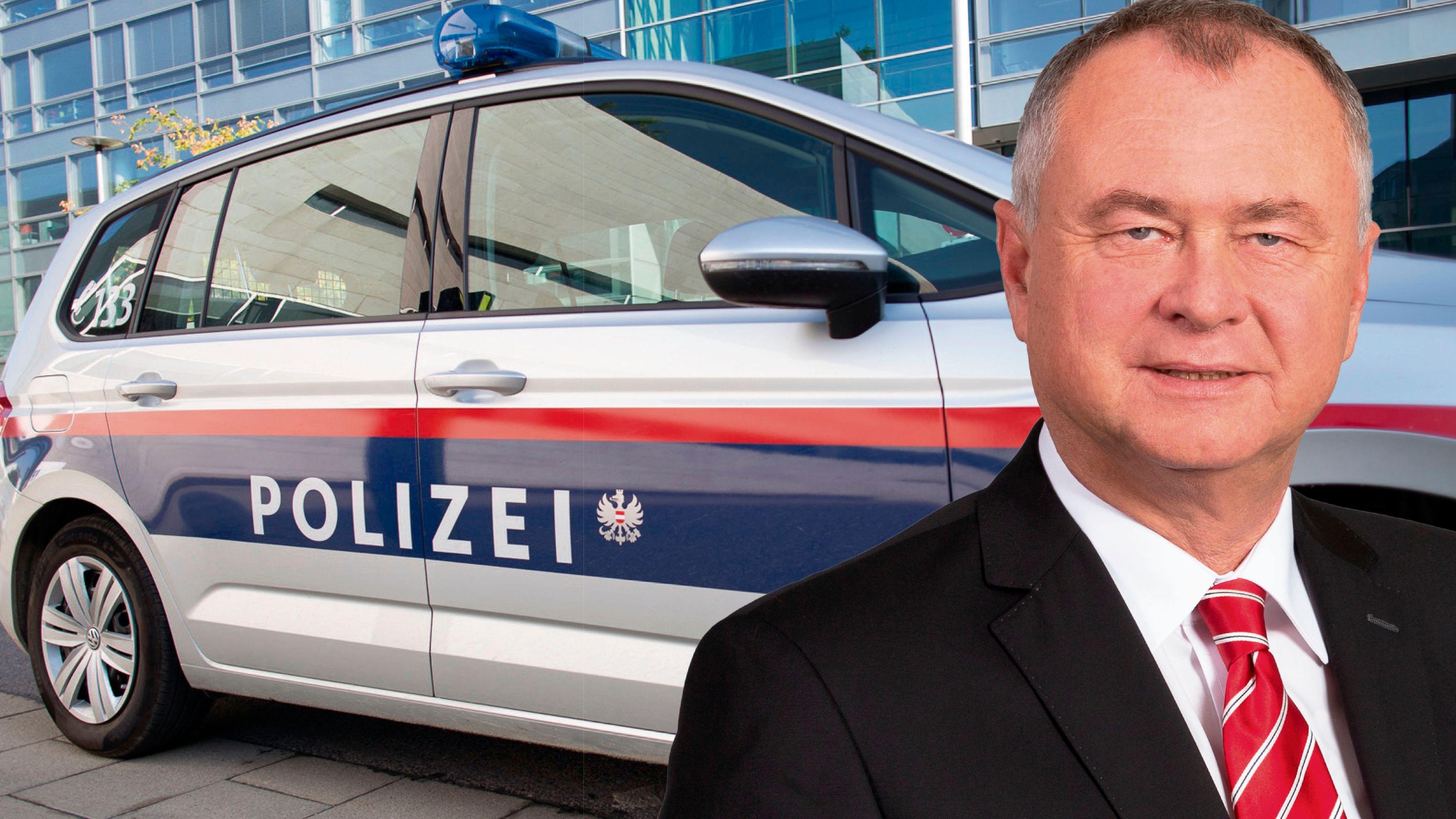 Bei einem Radausflug musste die Polizei einschreiten; Bürgermeister Hans Stefan Hintner