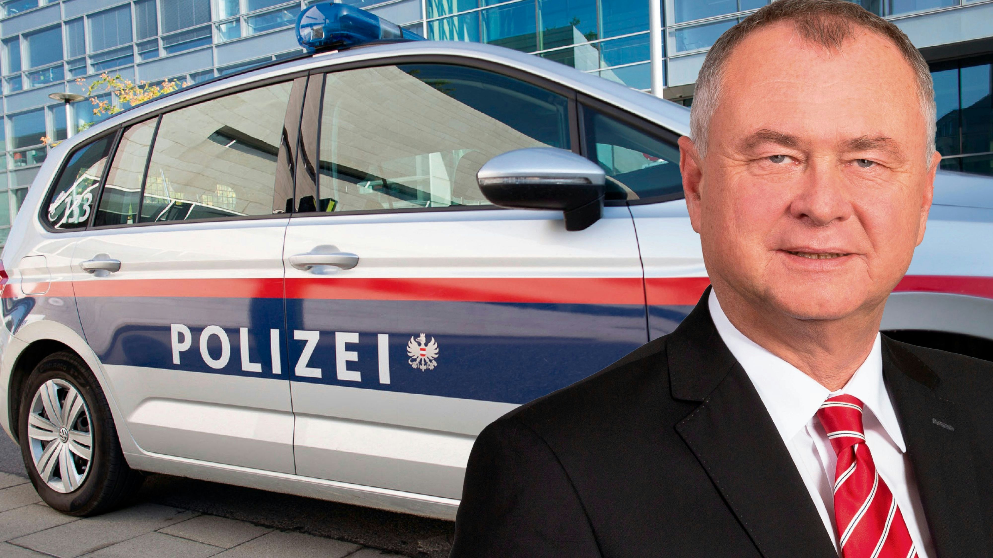 Bei einem Radausflug musste die Polizei einschreiten; Bürgermeister Hans Stefan Hintner