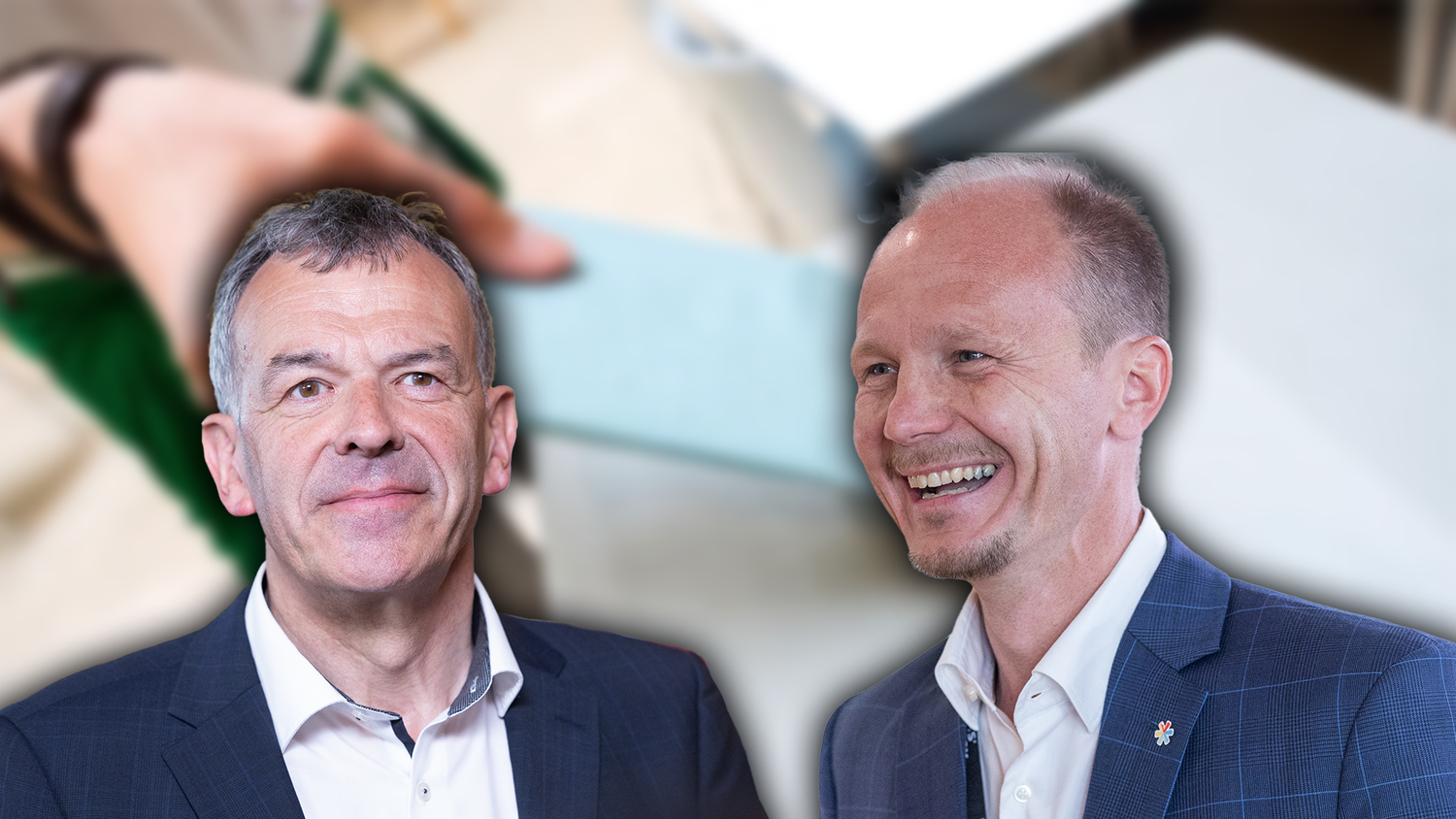 Am Sonntag dem 28. April findet in Innsbruck die Stichwahl für den Bürgermeister statt. Die Kandidaten für das Amt sind Georg Willi (links) von den Grünen und Johannes Anzengruber (rechts).