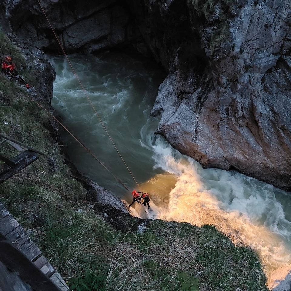 In der Lammer kam es am Samstag (27.04.2024) zu einem tödlichen Kajakunfall. 