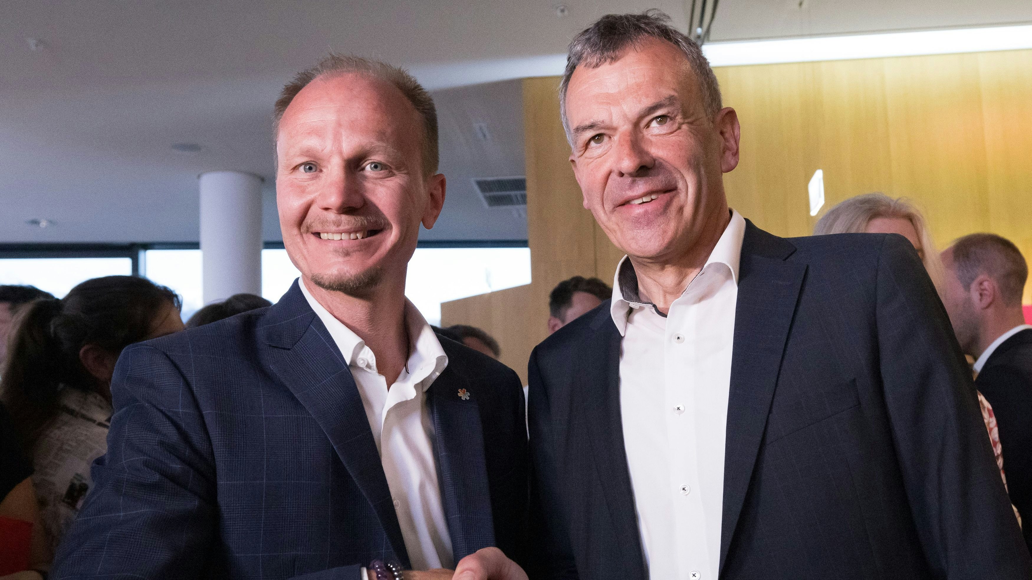 Johannes Anzengruber forderte Georg Willi heraus.