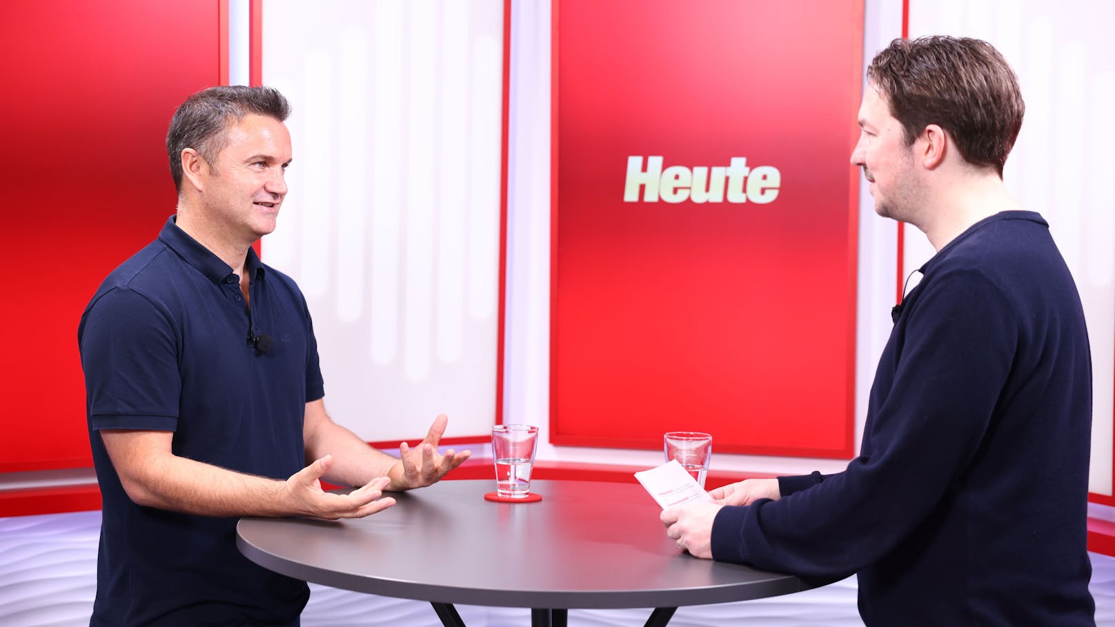 Döner-Chef Ferhat im Interview mit "Heute". 