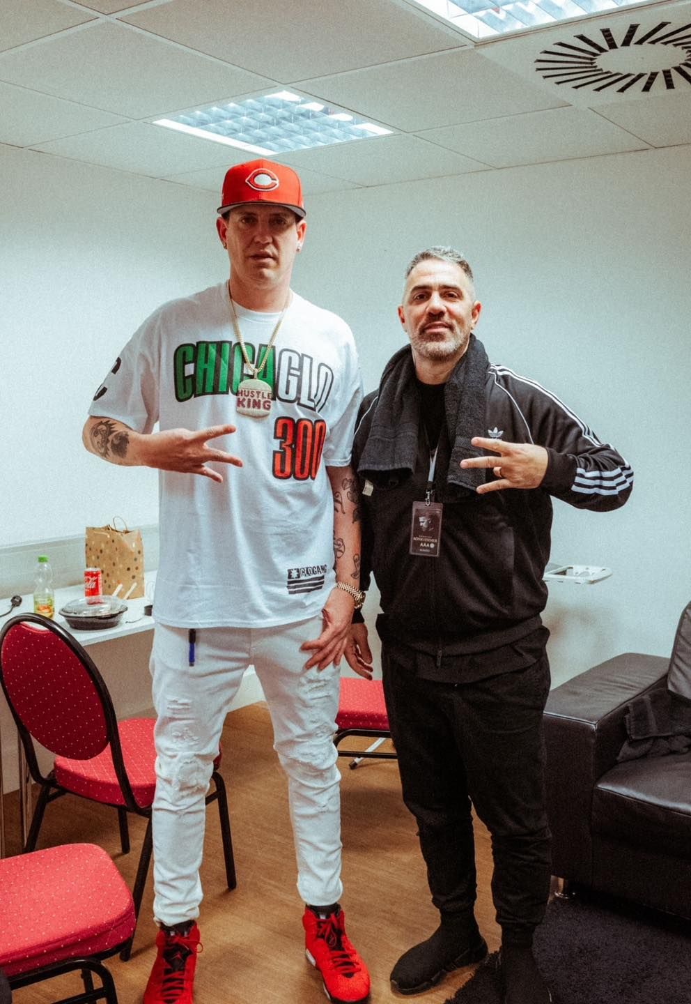 Money Boy zu Besuch beim Wien-Konzert von Bushido