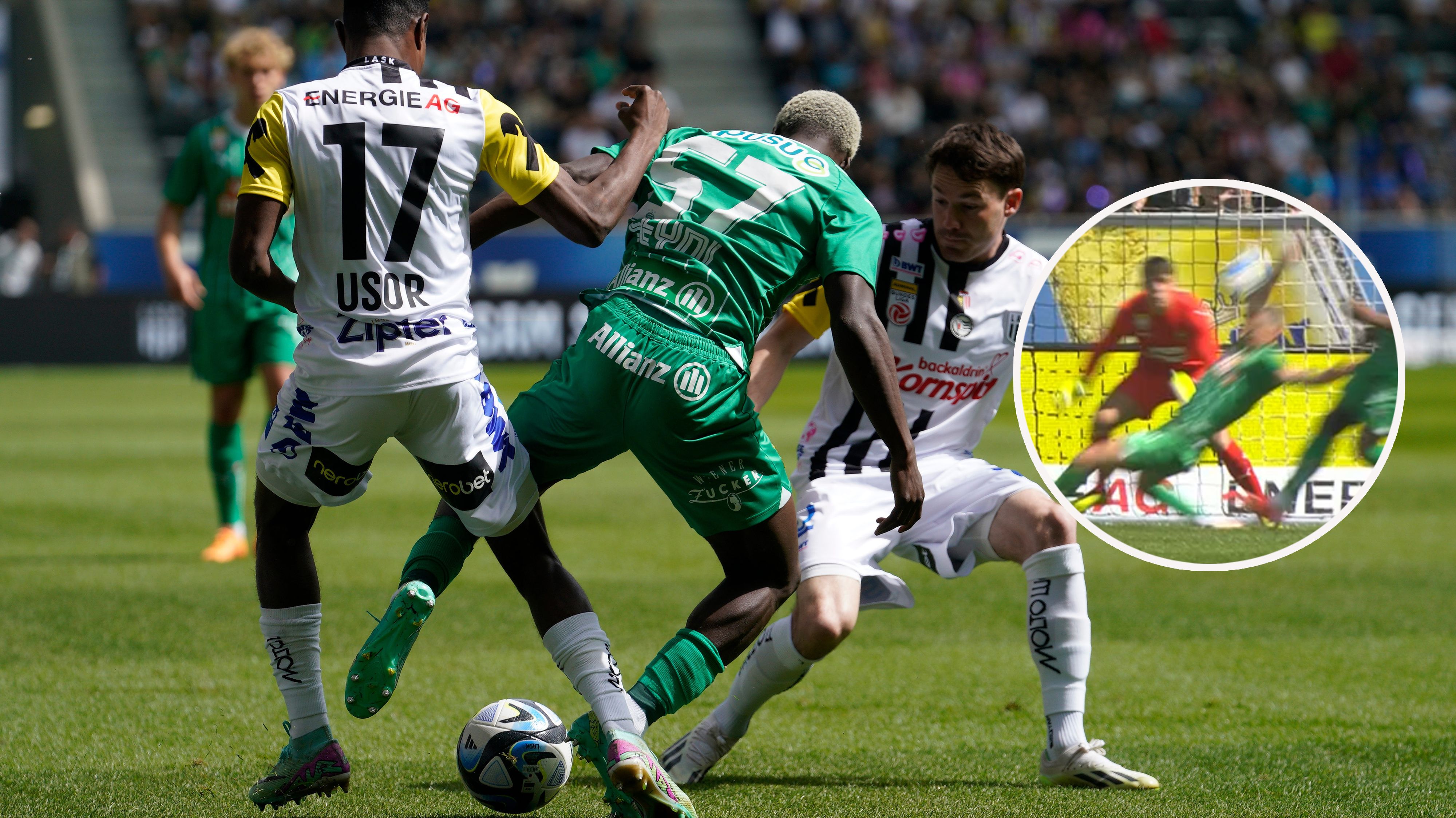 Seydi verletzt sich, Kerschbaum kommt ohne Rot-Sperre davon.