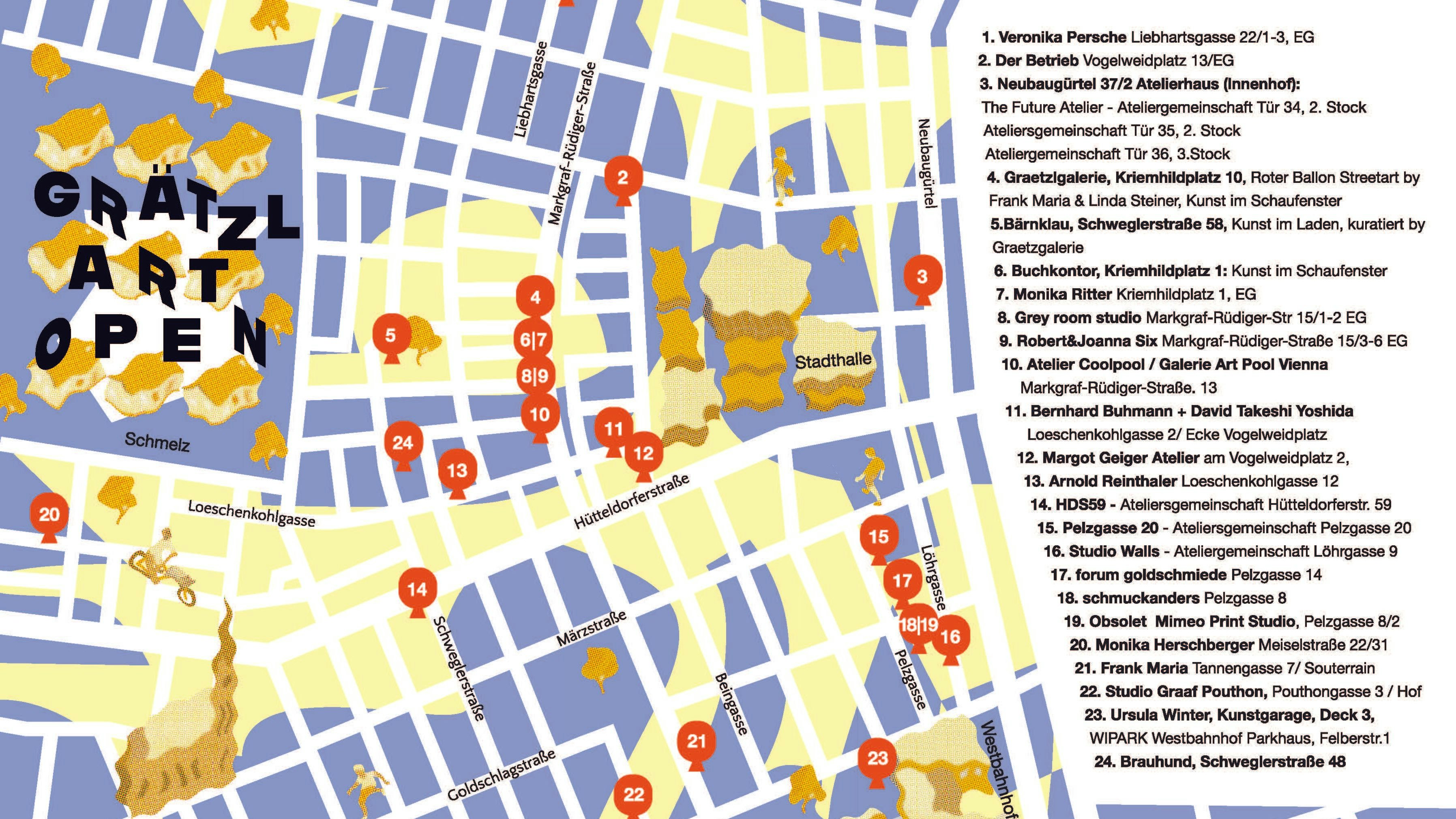 An 24 Orten öffnen über 100 Künstlerinnen die Türen zu ihren Ateliers.