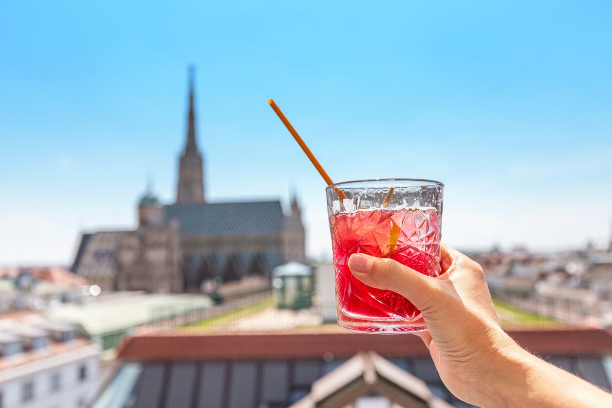Auch Wien kann mit Rooftop-Bars aufwarten und landete sogar in den Top 100.