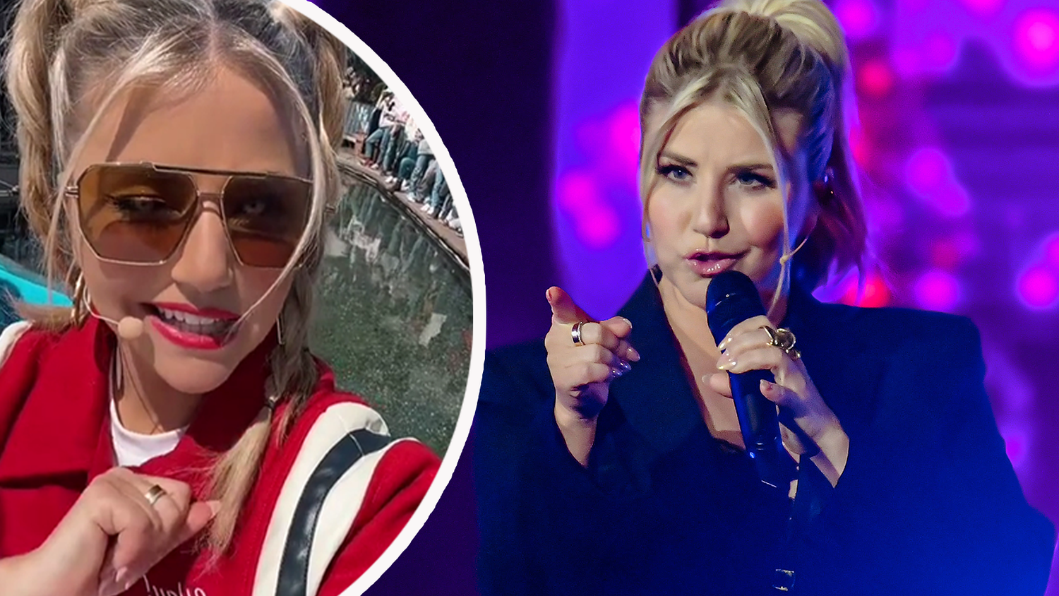 Beatrice Egli begeistert in der Castingshow mit ihrem ausgefallenen Modegeschmack.