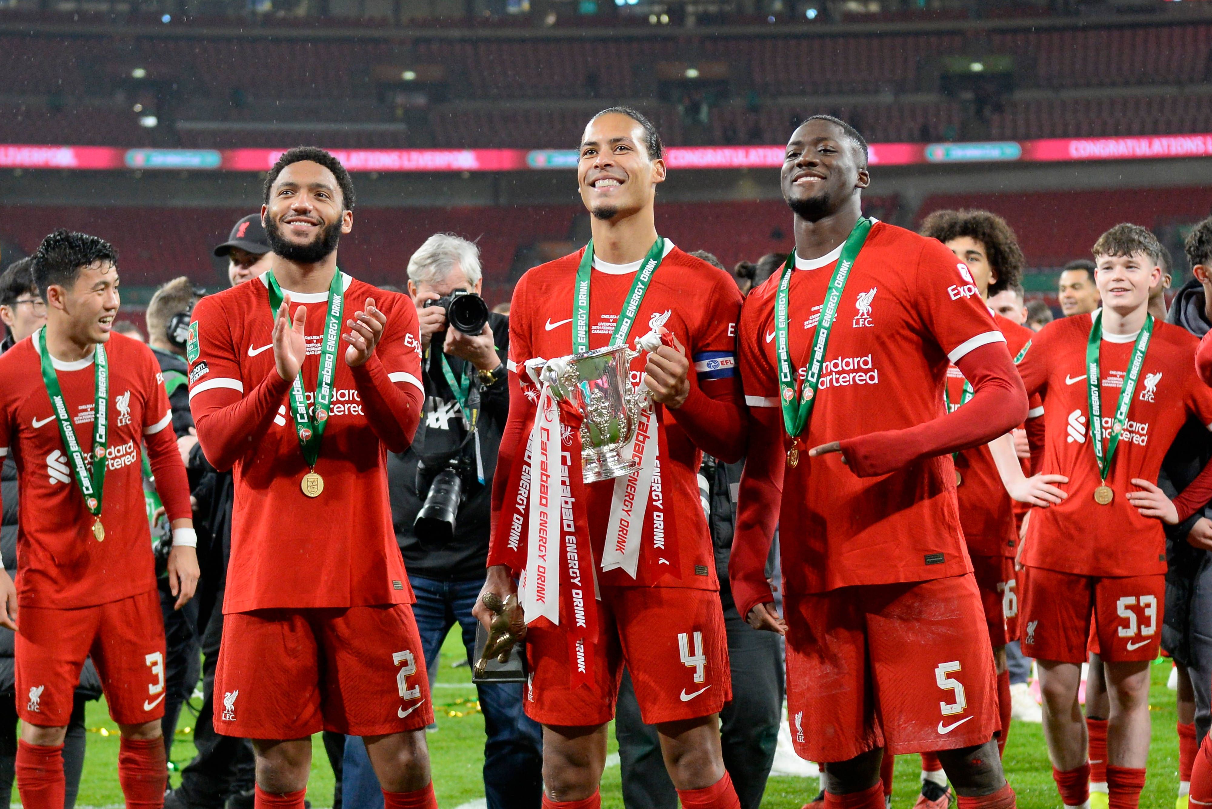 Liverpool gewann im Februar den Carabao Cup.