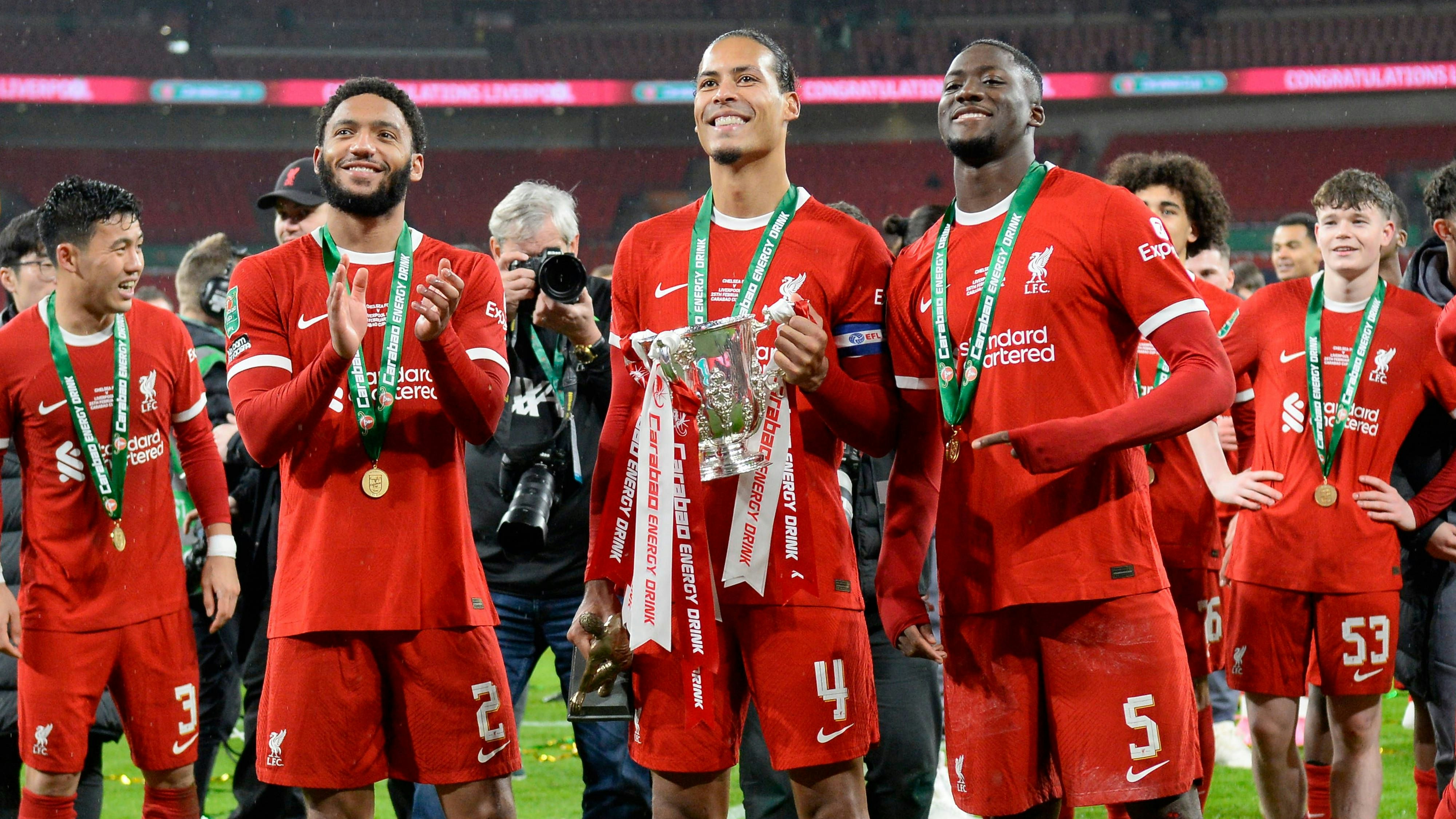 Liverpool gewann im Februar den Carabao Cup.
