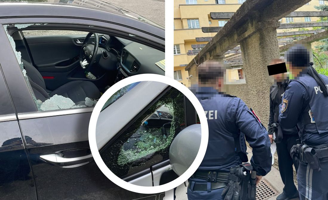 Die Vorgehensweise der Teenie-Bande: Mit einem Nothammer wurden Scheiben eingeschlagen, dann wurden die Autos ausgeräumt.