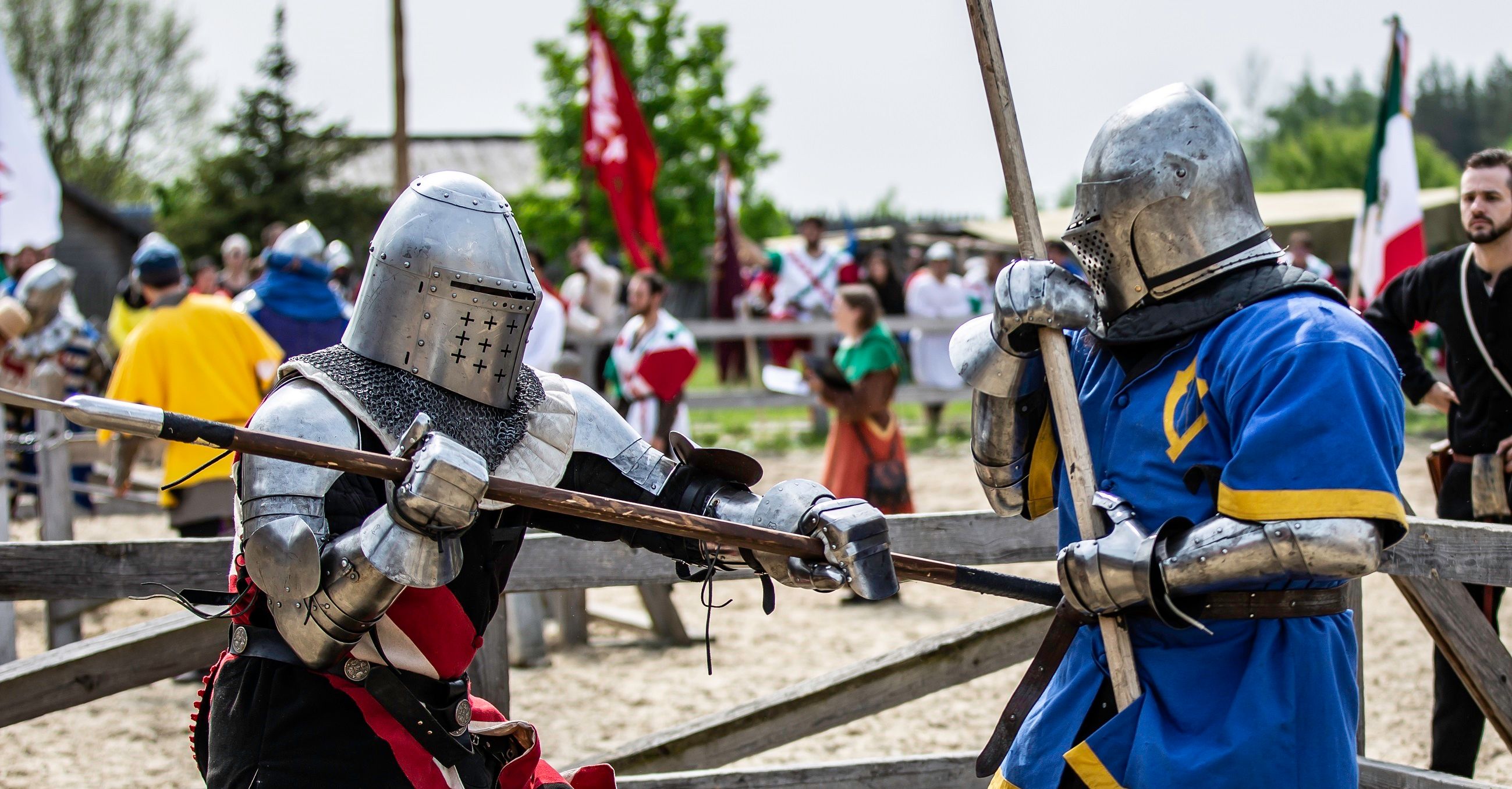 Zwölf Ritter aus Österreich kämpfen um die Weltmeisterschaft im Medieval Combat in Mexiko.