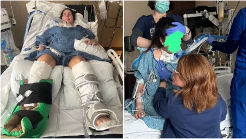 Seit 50 Tagen wird Claudia de Albuquerque Celada (Bild) in einem US-Spital behandelt. Die Kosten steigen ins Unendliche.