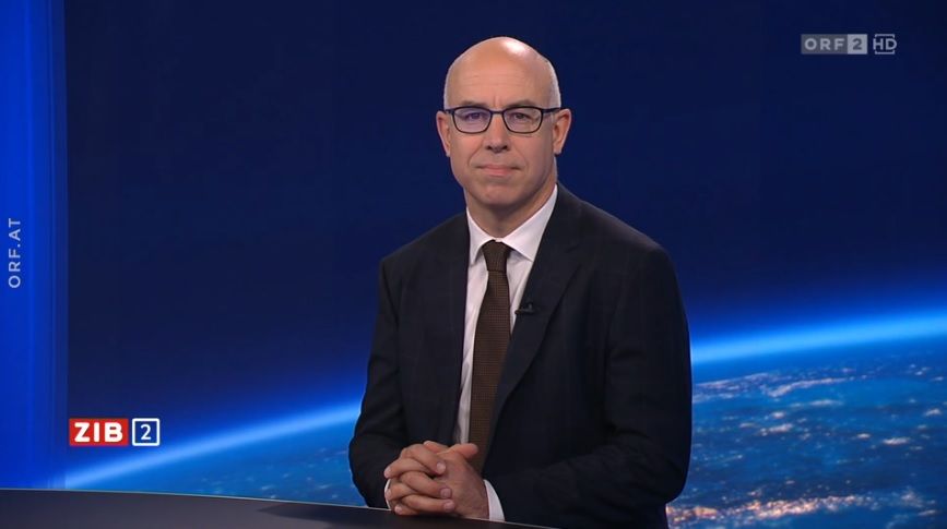 WIFO-Chef Gabriel Felbermayr im ORF-Interview. 