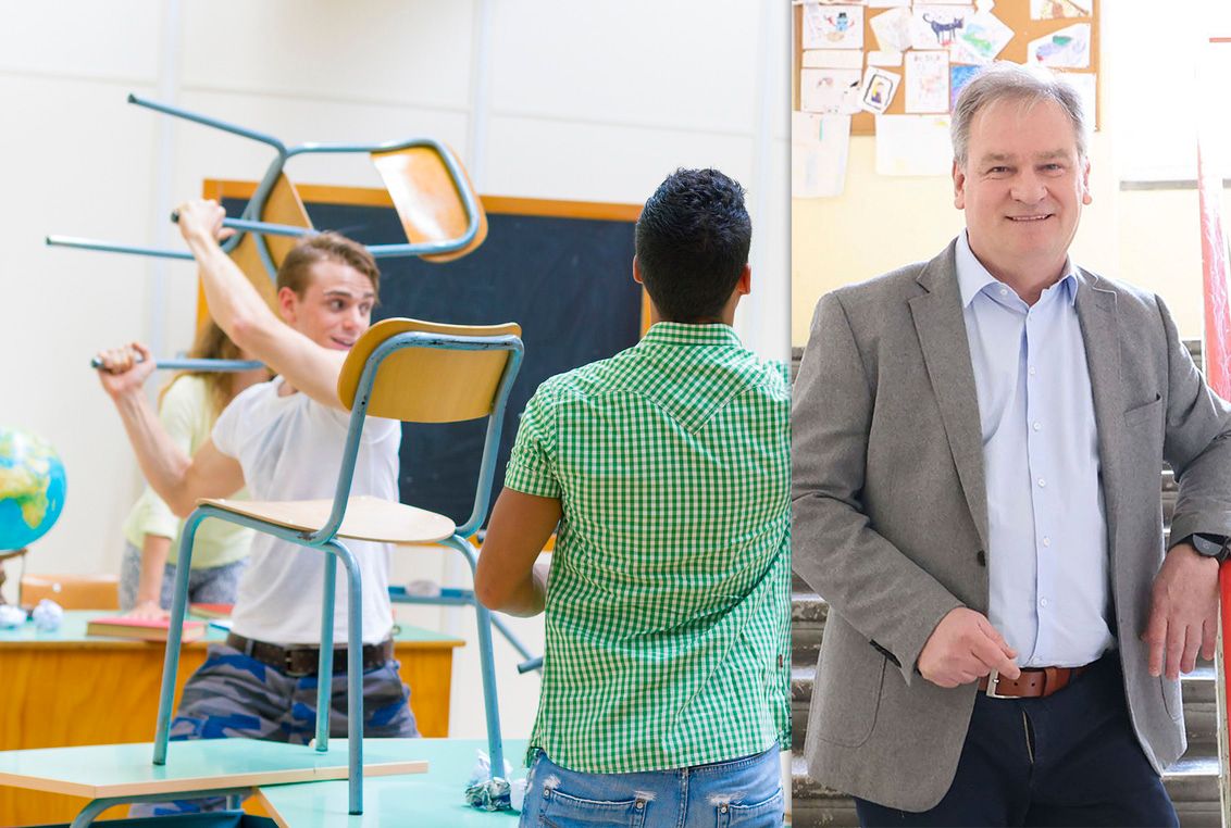 Direktor Christian Klar setzt auf Strenge und Konsequenz – auch bei den 