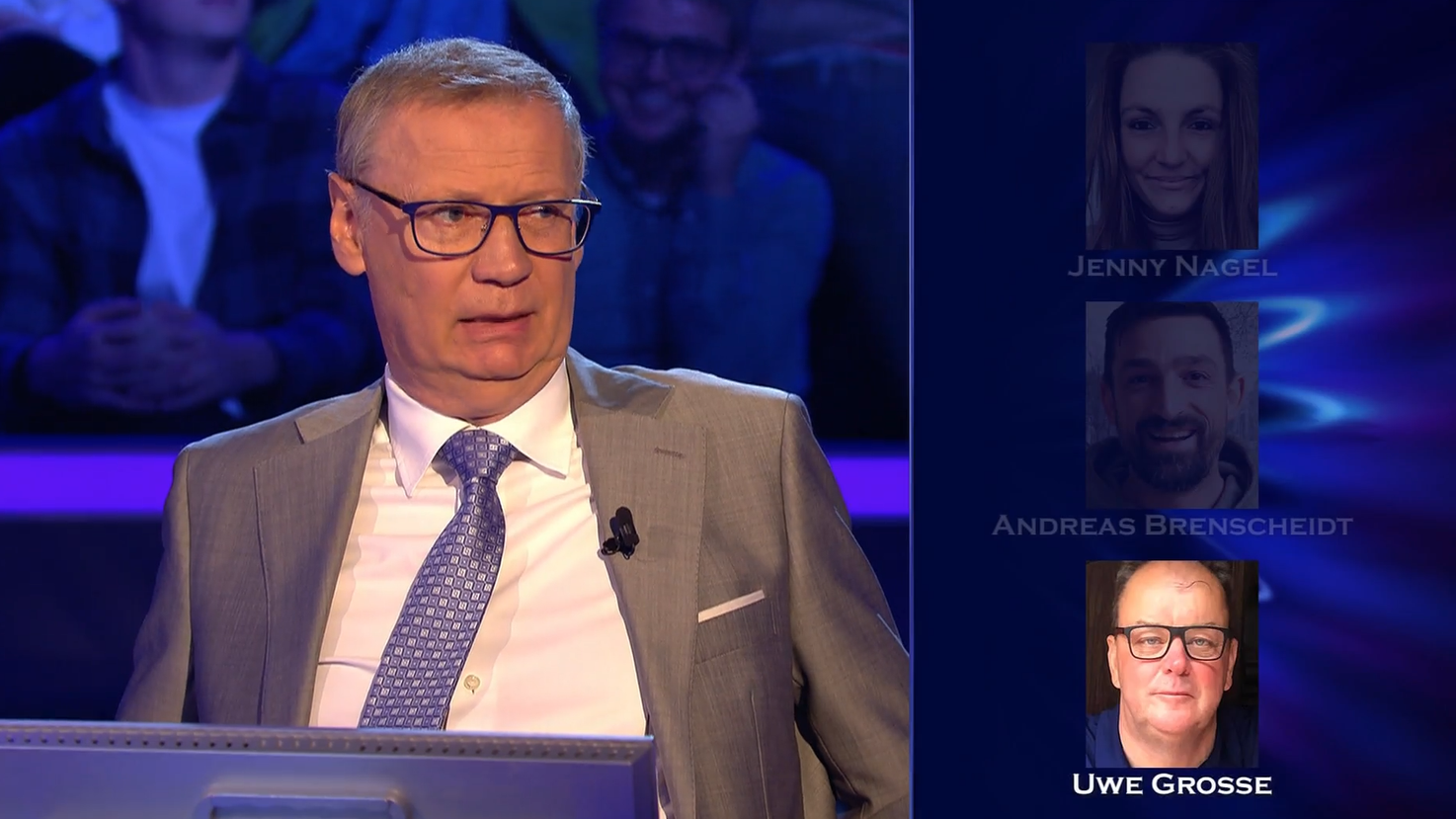 "Das habe ich noch nie gemacht", gibt Günther Jauch zu, als er Nils einen Joker schenkt.