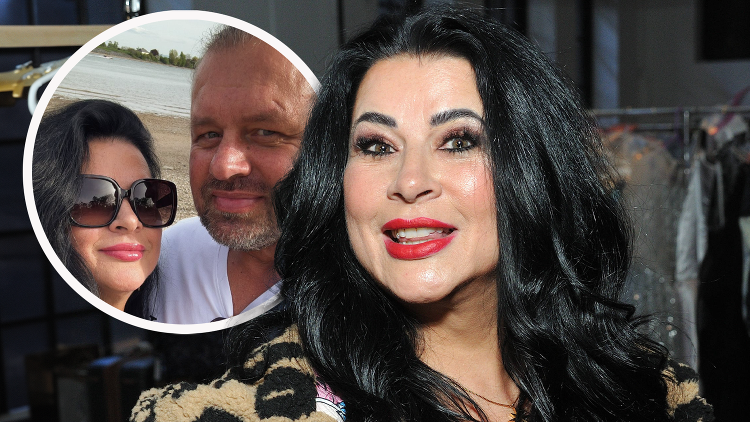 Iris Klein zeigt ihren neuen Freund Stefan.