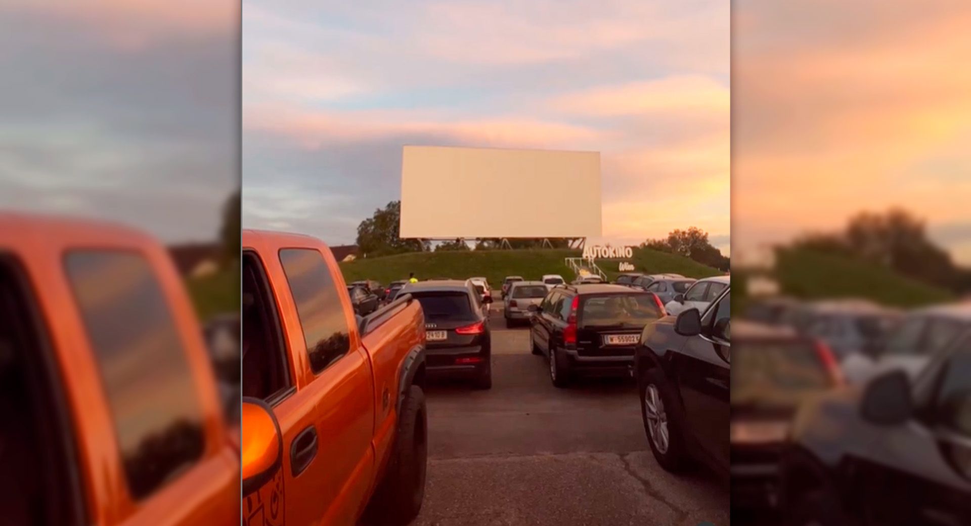 Das Autokino ist ab Samstag wieder geöffnet.