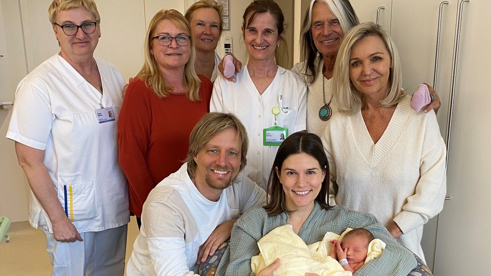 Schlagersänger Ricky Berger und Jelena im Babyglück