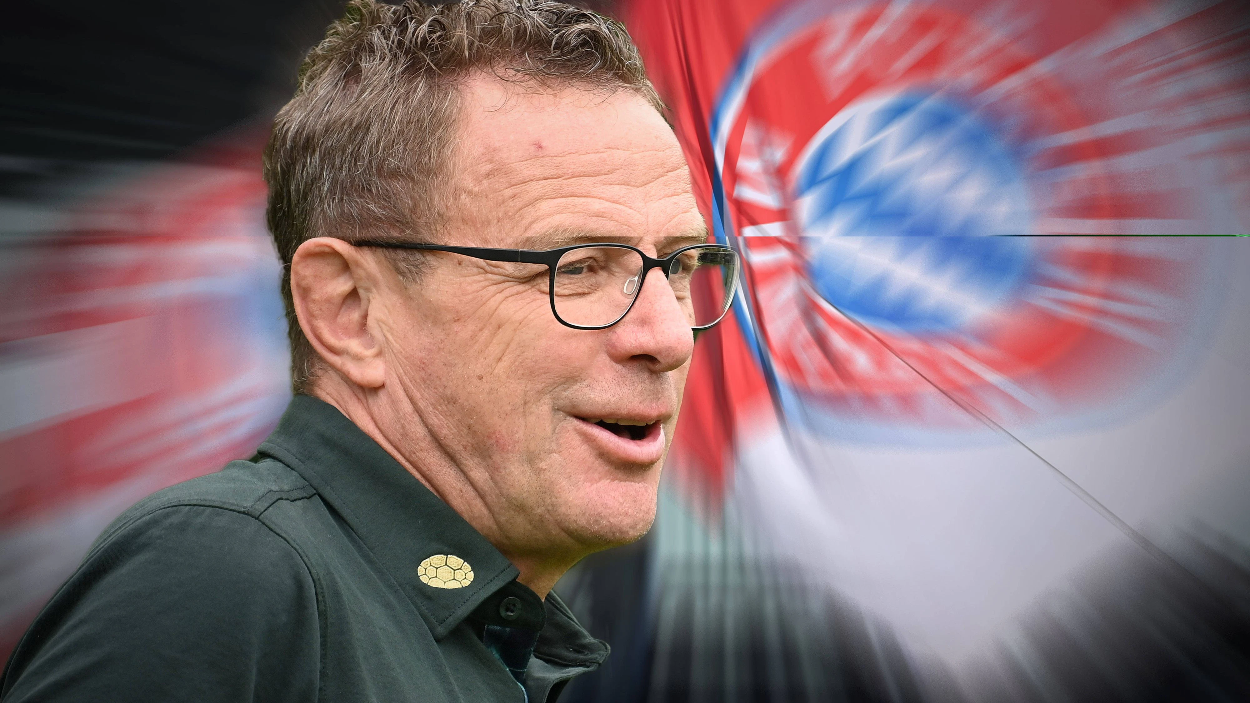 FOTOMONTAGE: Ralf RANGNICK soll neuer Trainer beim FC Bayern Muenchen werden-ein Angebot liegt bereits vor. *** PHOTOMONTAGE Ralf RANGNICK is to become the new coach at FC Bayern Munich - an offer has already been made