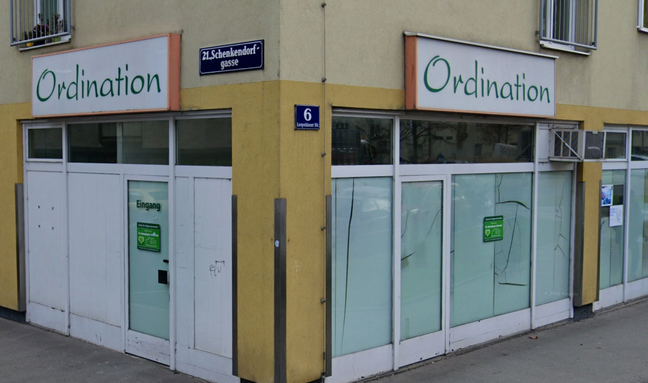 Die Praxis einer Wiener Ärztin ist von der 