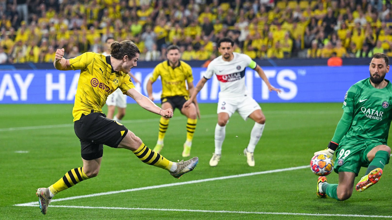 1:0! Sabitzer führt Dortmund zum Heimsieg über PSG