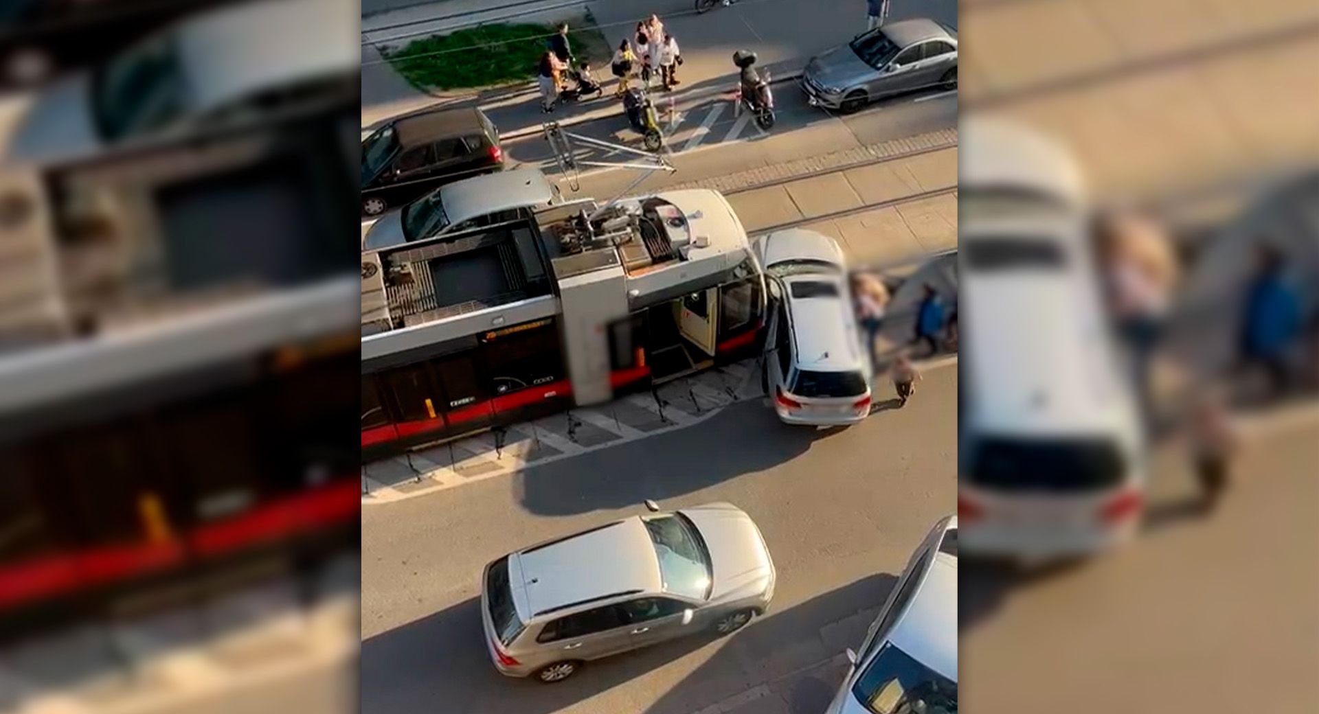 Schwerer Unfall auf der Donaufelder Straße