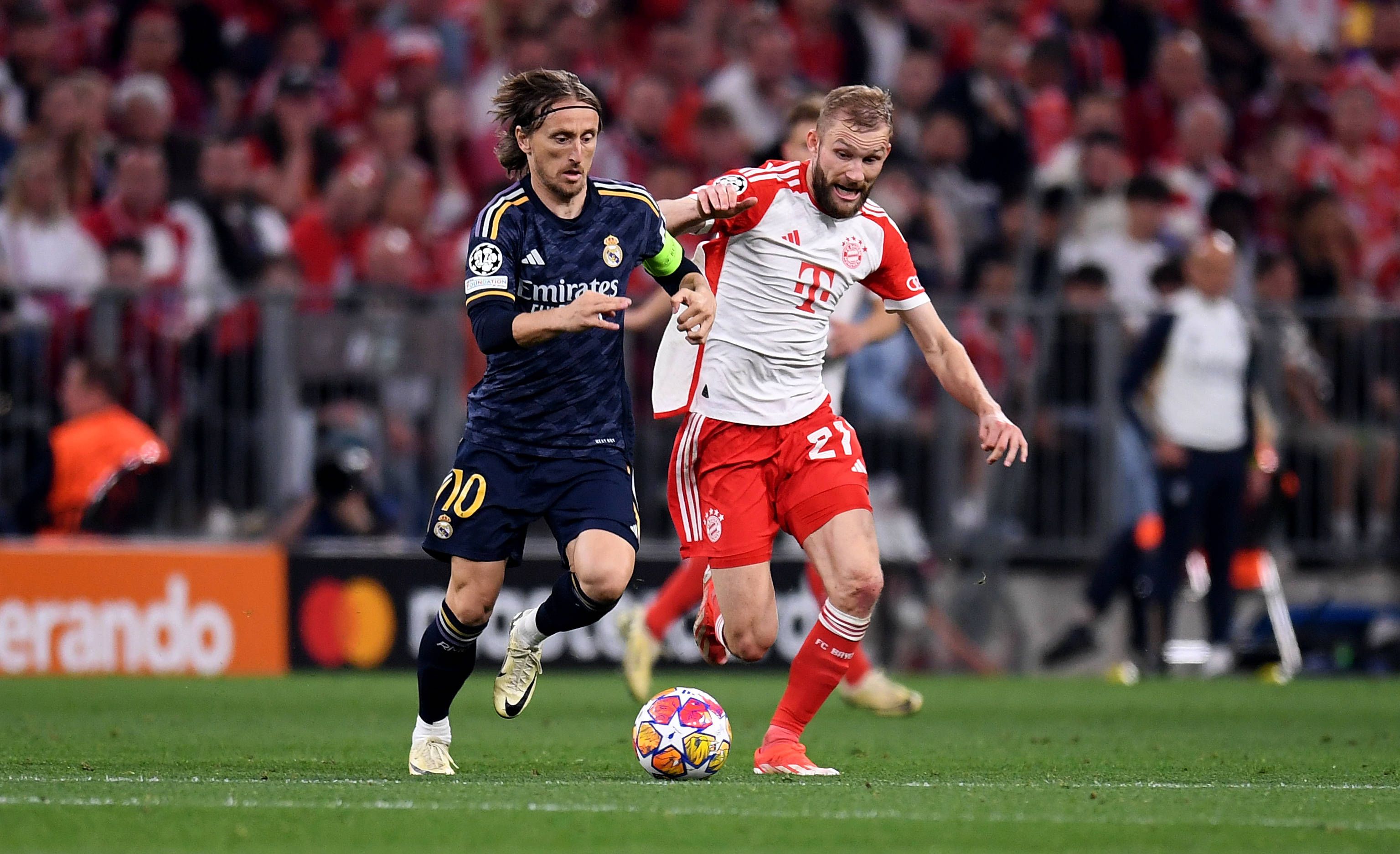 Konrad Laimer war einer der Besten der Bayern gegen Real.